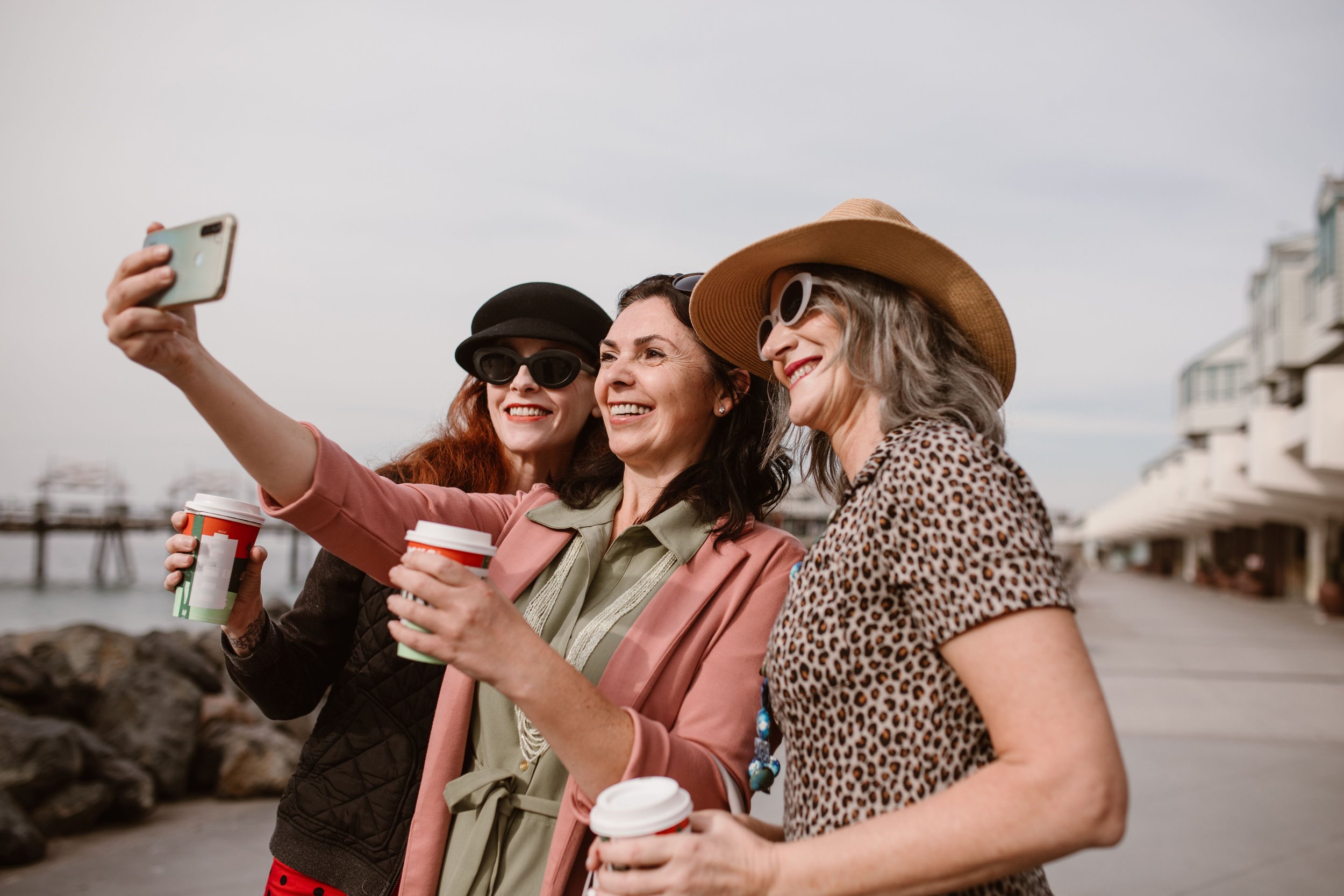 Group of Women Travelling