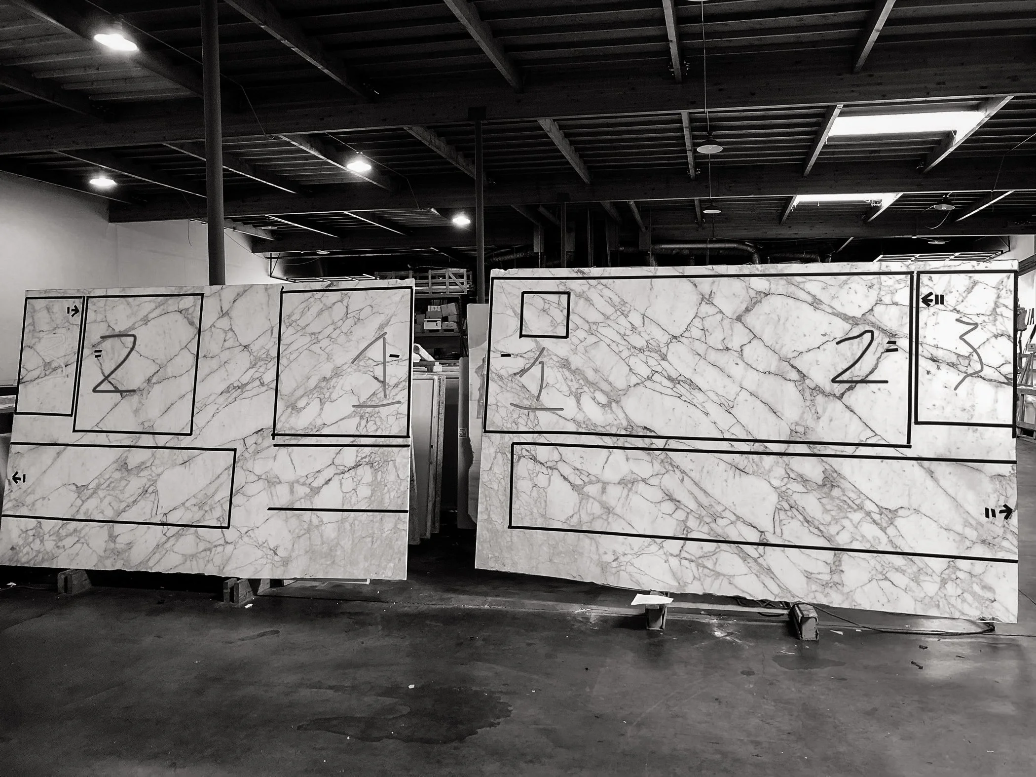 Marble Slab Layout