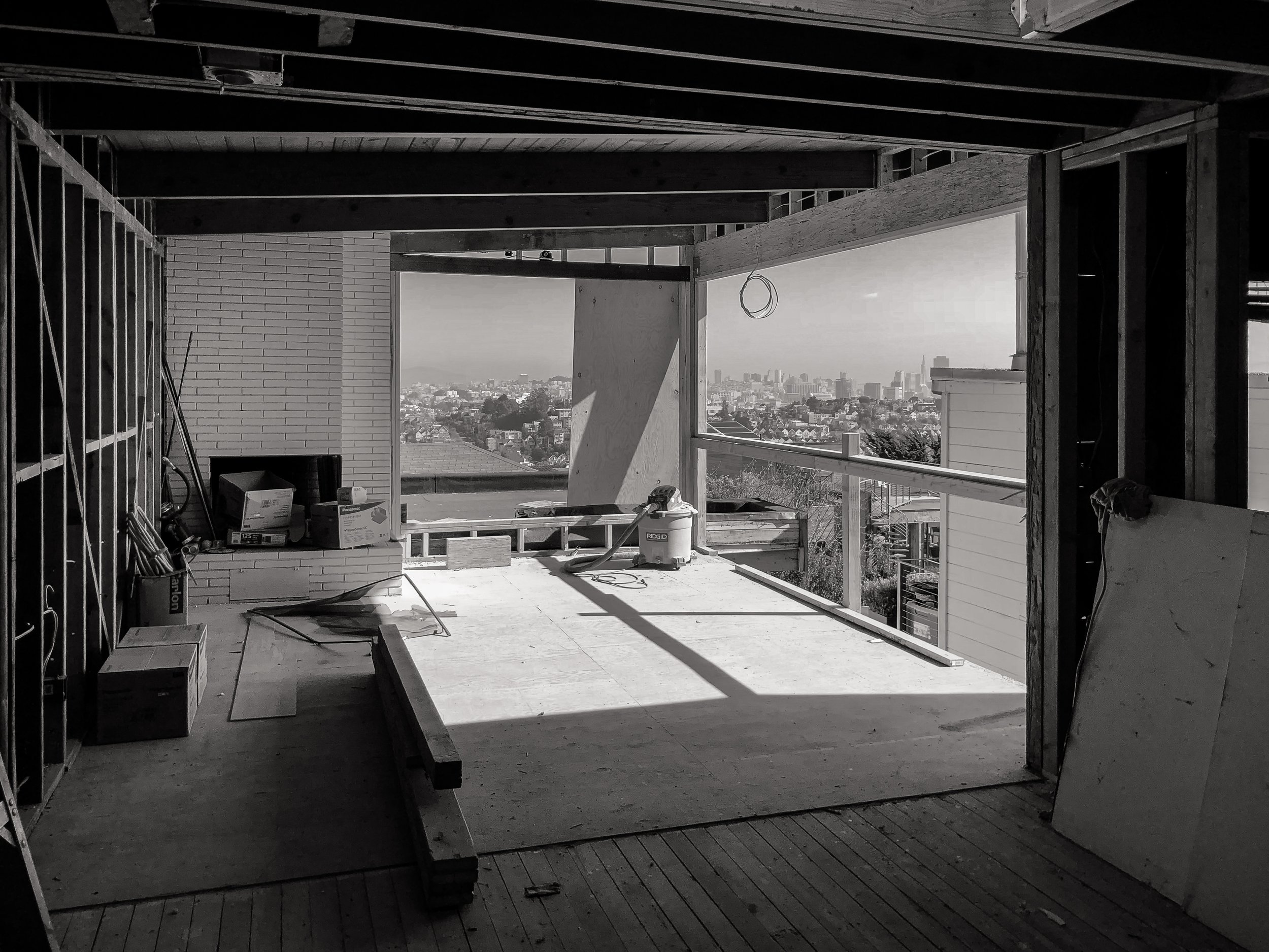 Living Room Structural Opening