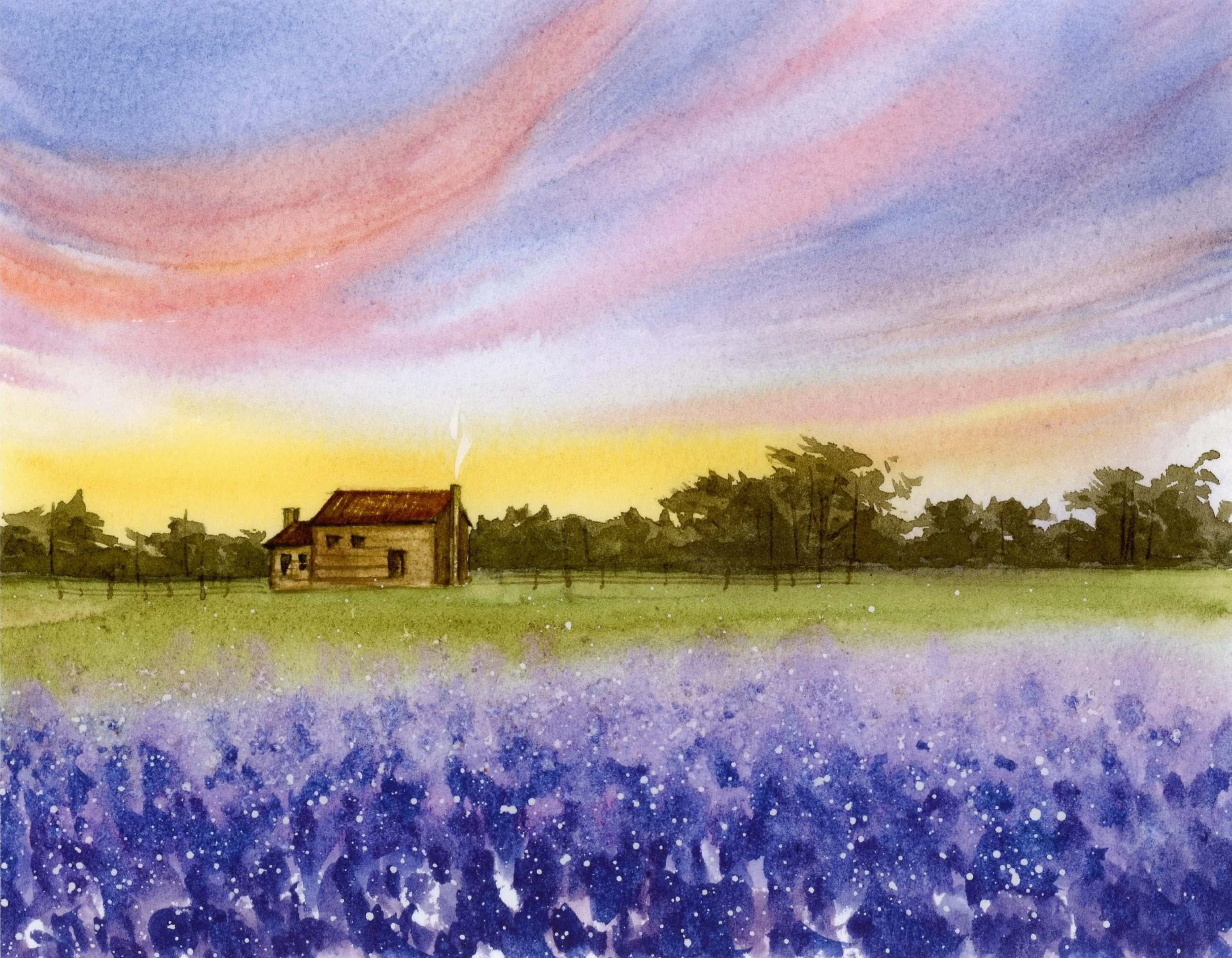 Home among blooms