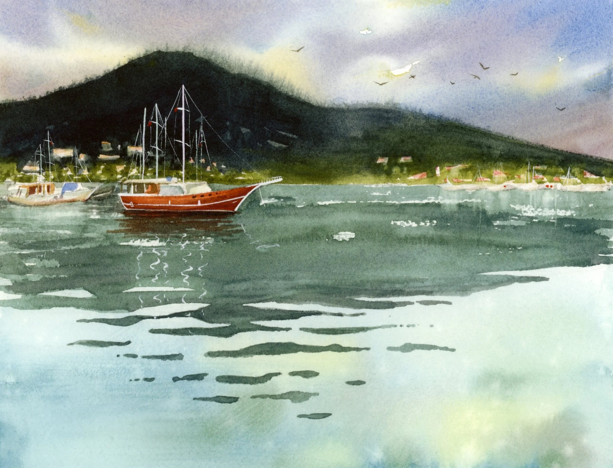Morning at the bay #2