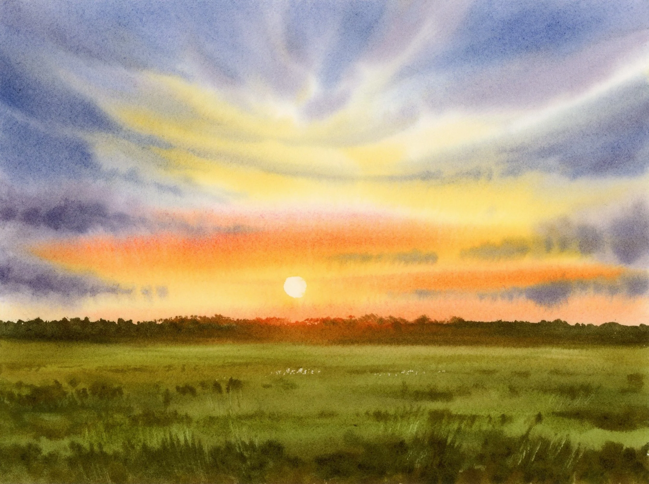 Awakening sky