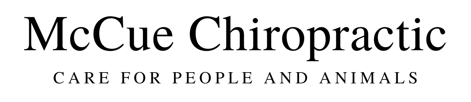 McCue Chiropractic Dallas Animal Chiropractor Dallas Animal Chiropractic
