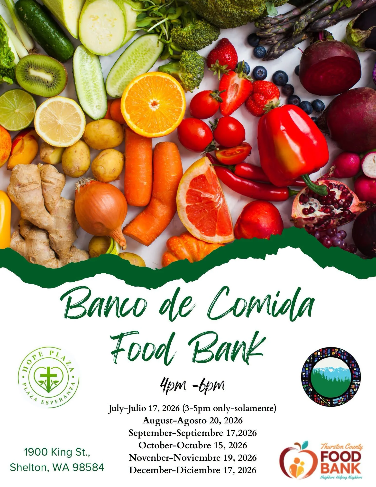 Food Bank | Third Thursday of the Month