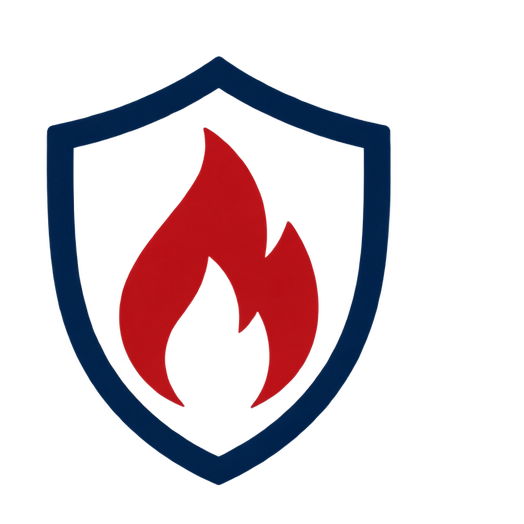 Shield and flame icon representing reduced dryer fire risk.