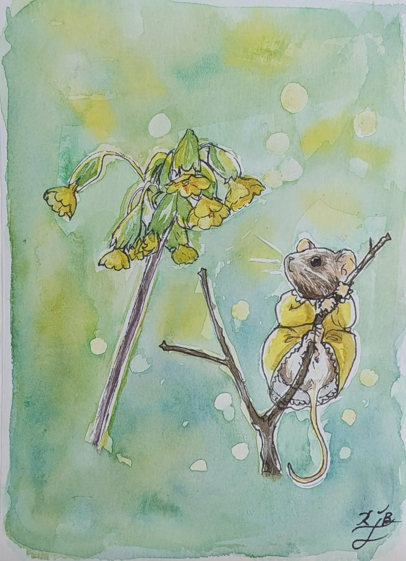 Mice-Yellow Flower.jpg