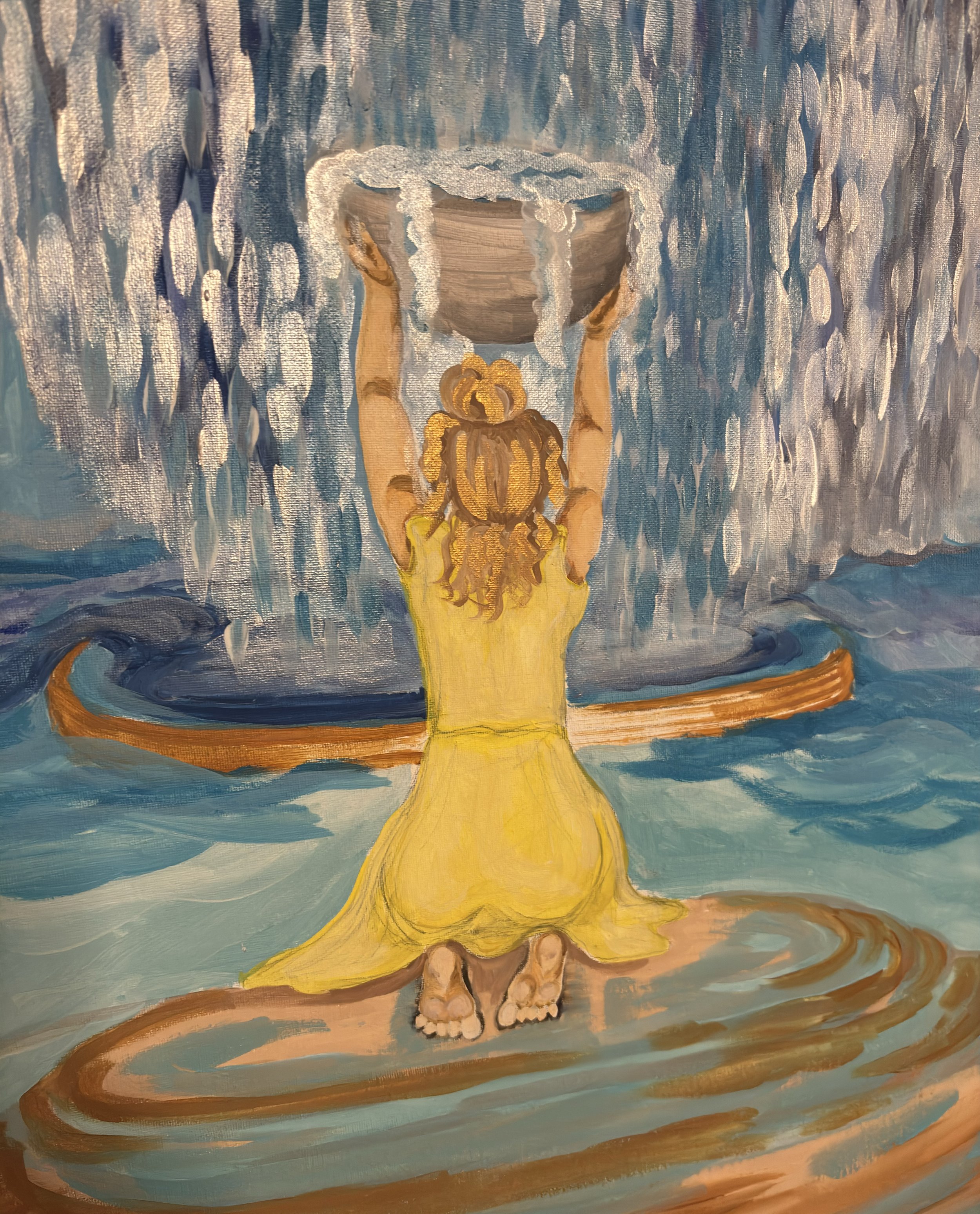 She Becomes a Vessel of Overflow