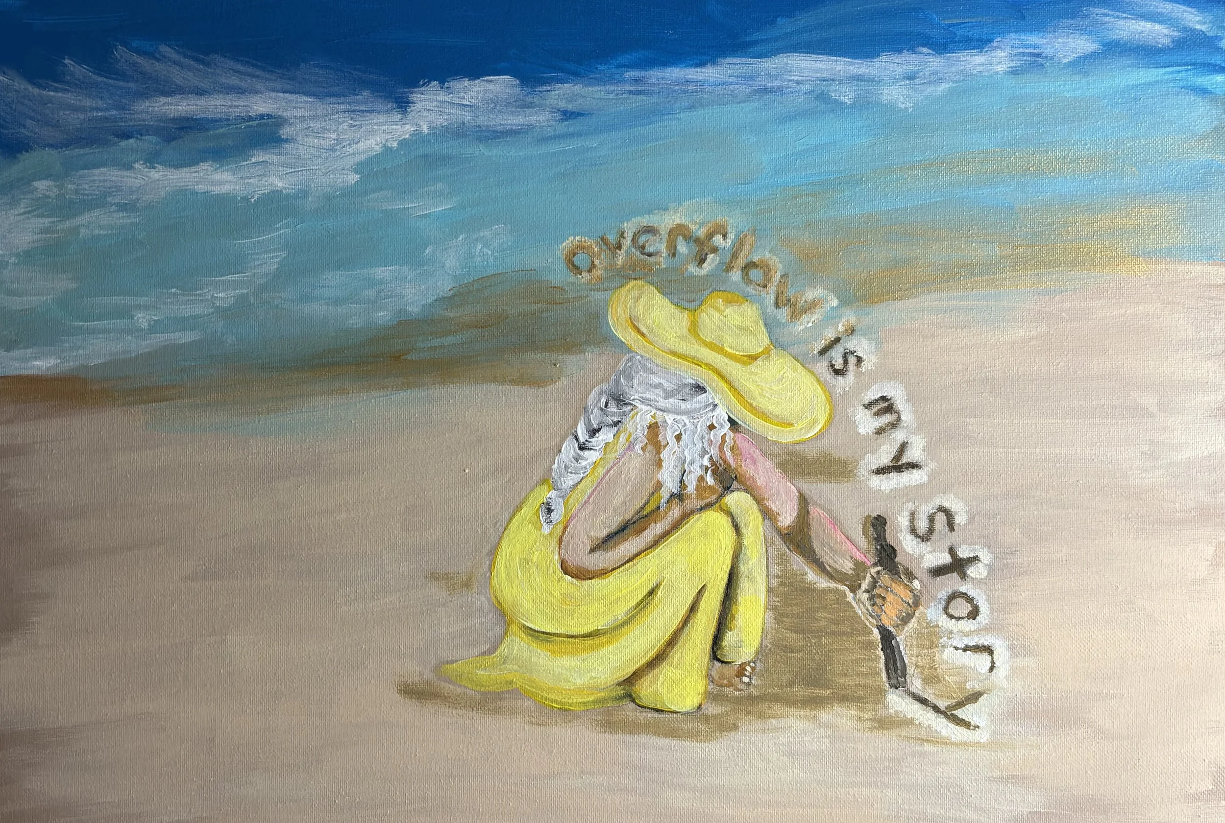 She Writes the Vision of Overflow