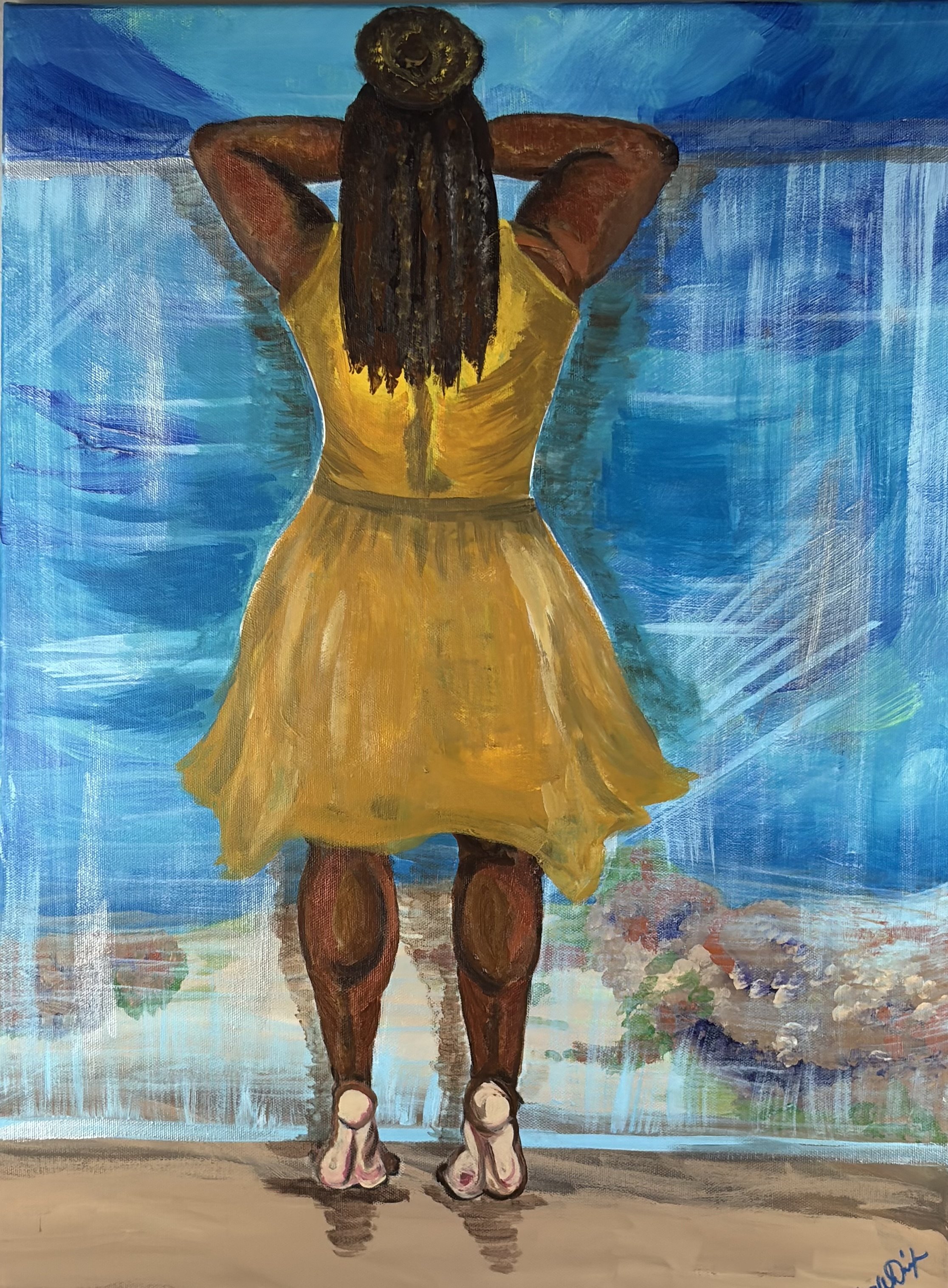 She Stands in Overflow