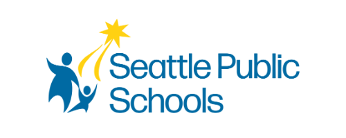 Seattle Public Schools logo with a bird and a star