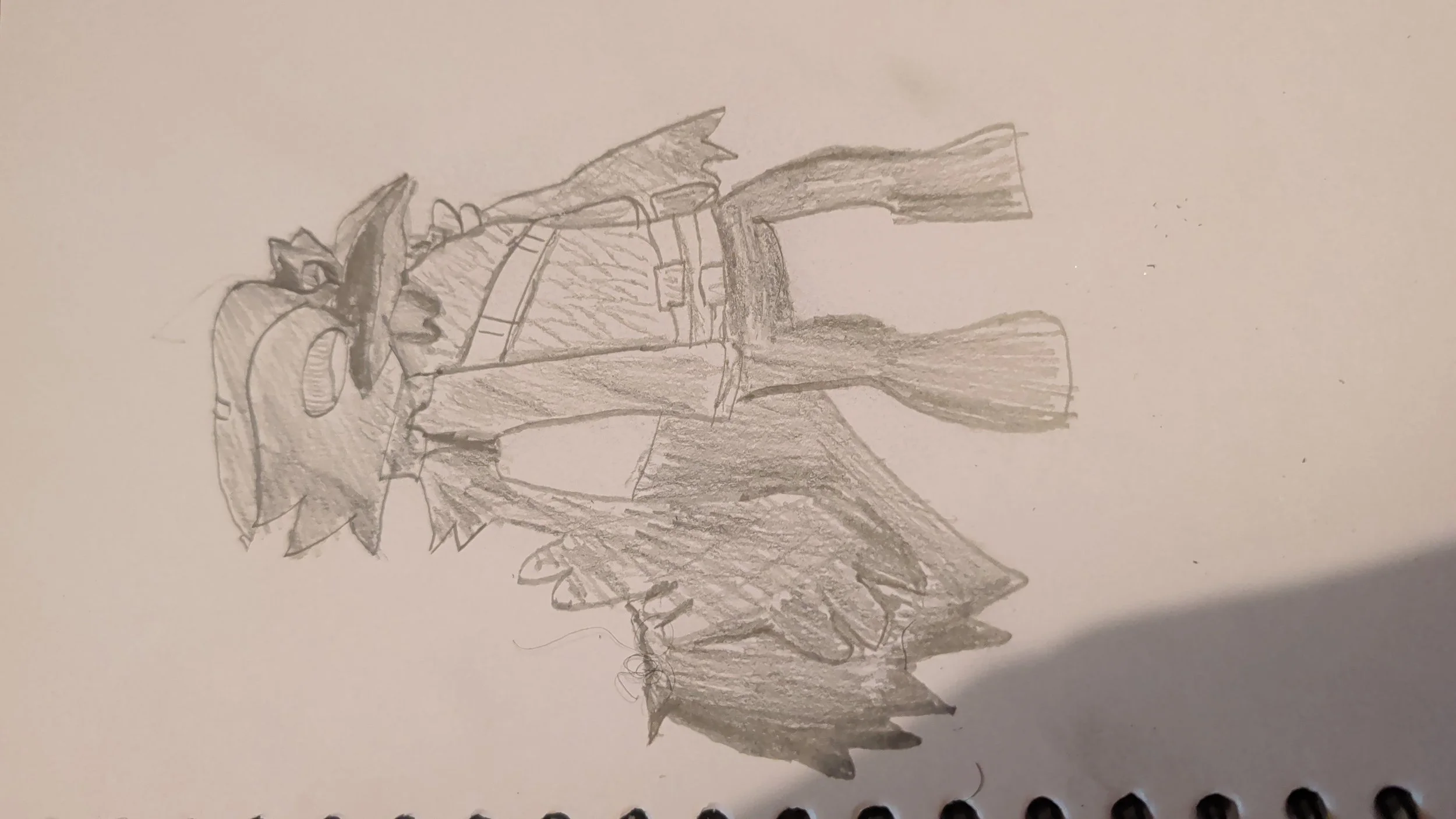 Probably my most successful copy ever. I got the artstyle right and managed to put my own spin on it. I felt like the man after this one!