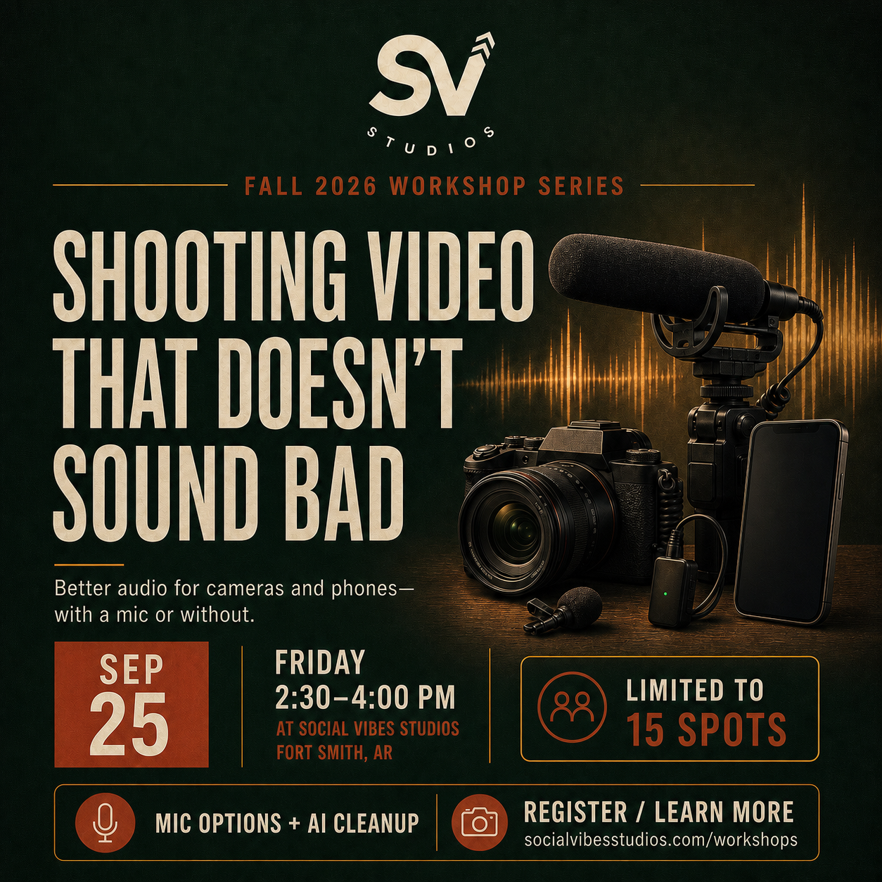 Shooting Video That Doesn't Sound Bad