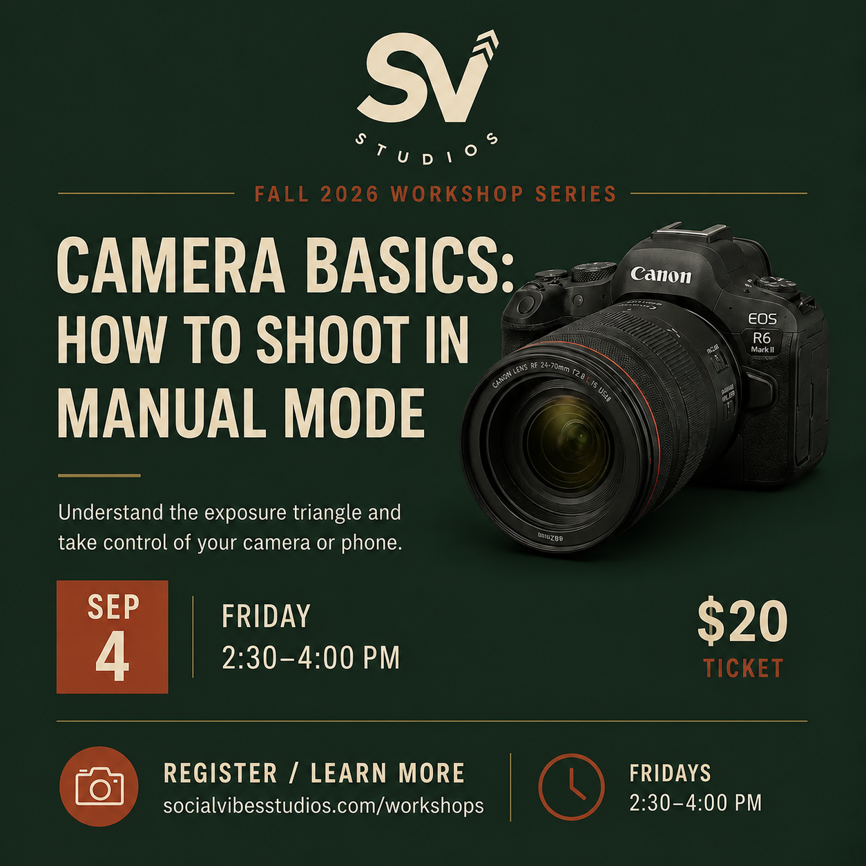 Camera Basics: How to Shoot in Manual Mode