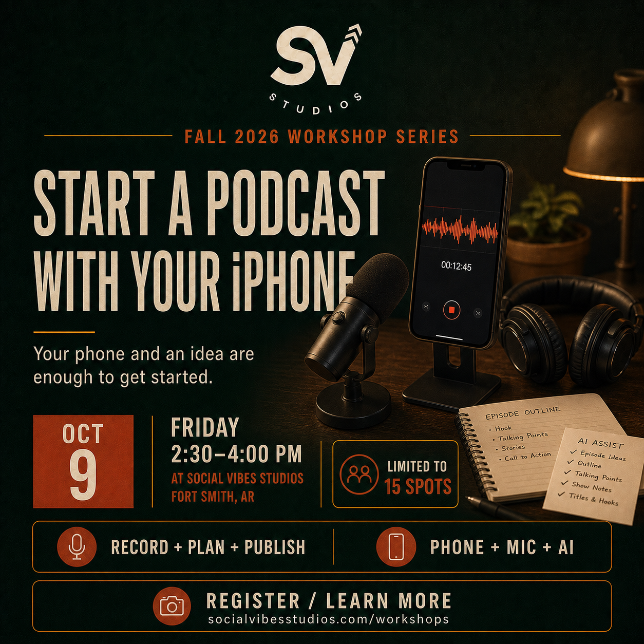 Start a Podcast With Your iPhone