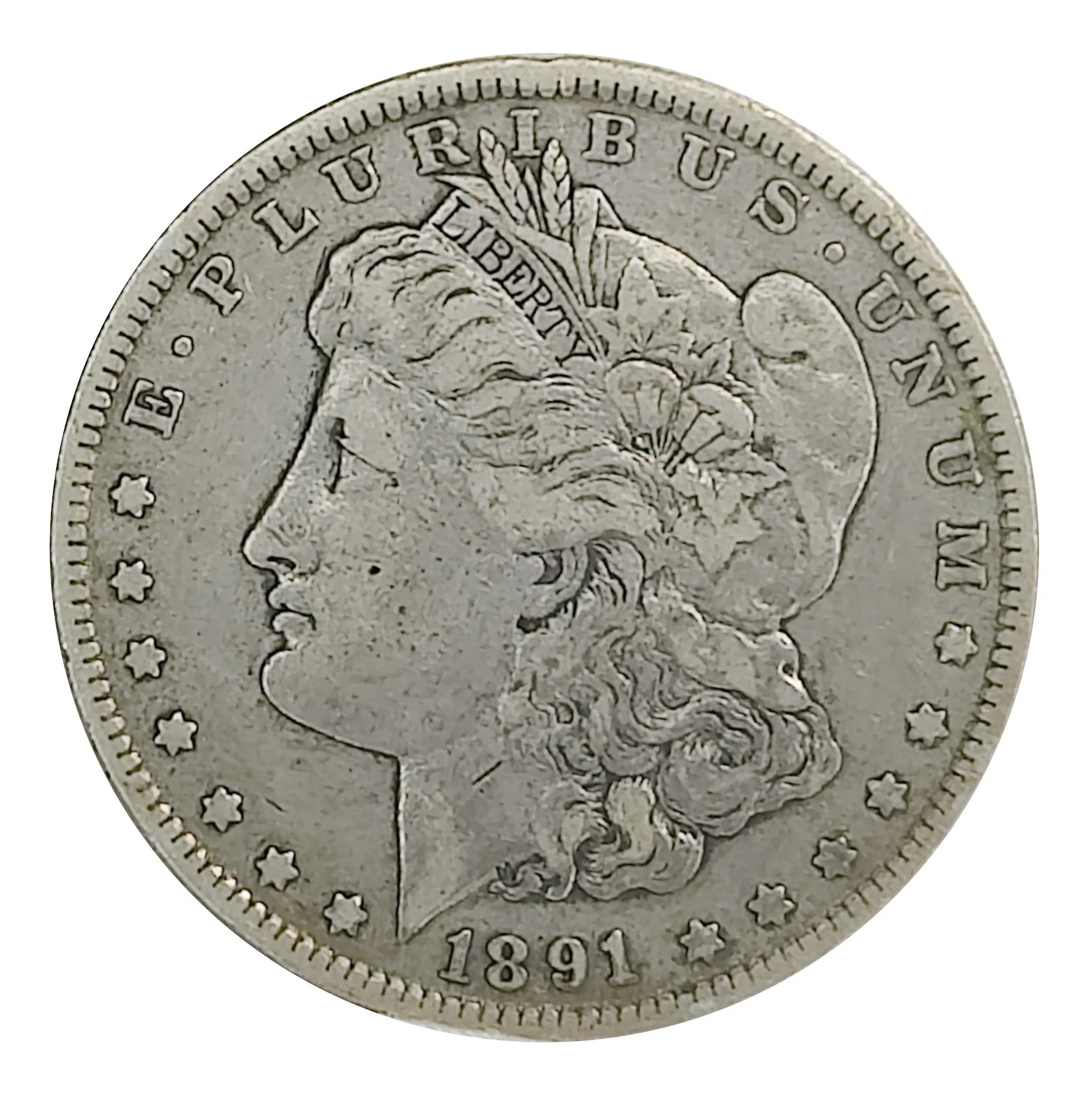 1891 P Morgan Dollar Very Fine