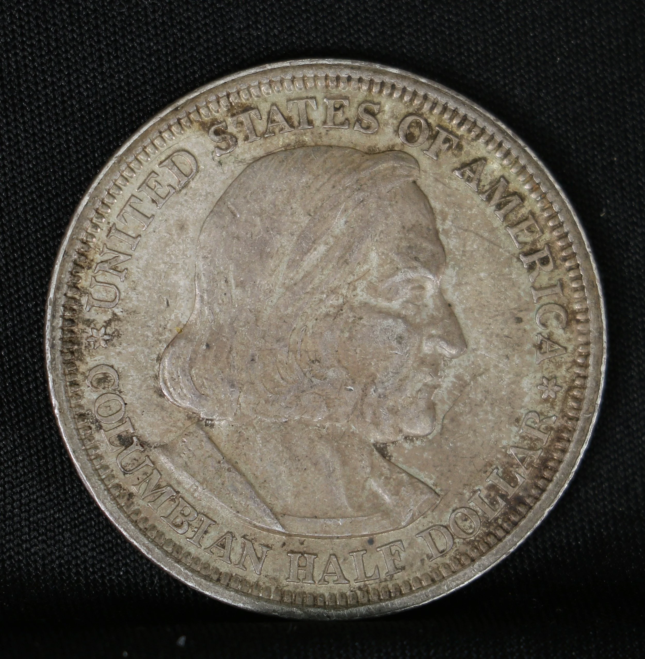 1893 P Columbian Expo  Half Dollar Extremely Fine