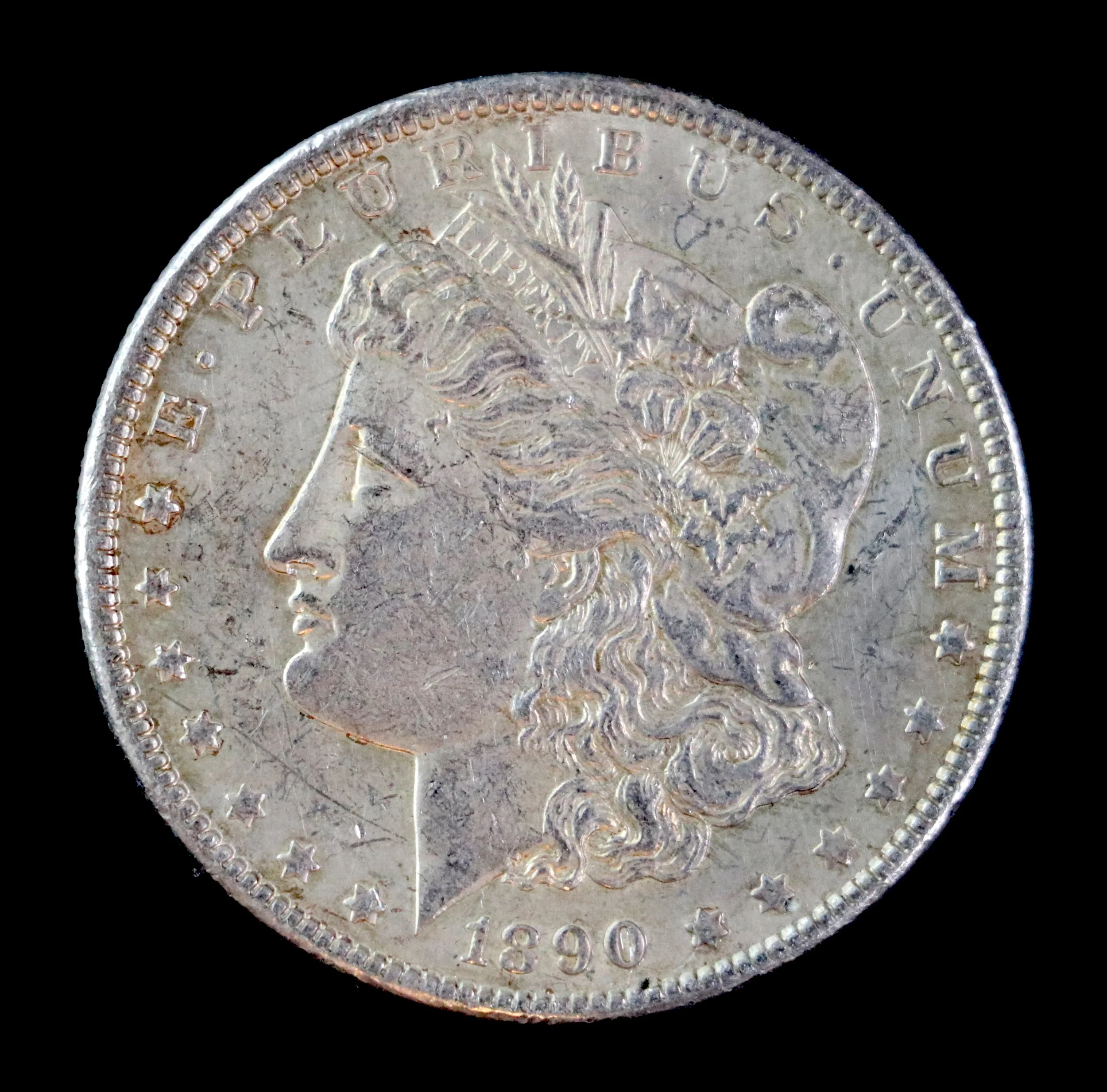 1890 P Morgan Dollar Extremely Fine