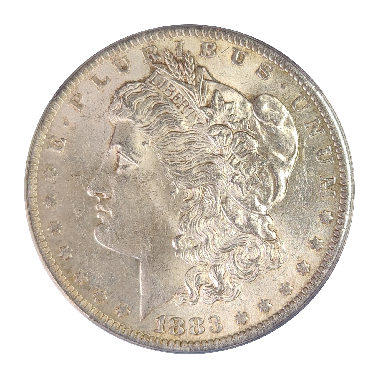 1883 O Morgan Dollar MS63