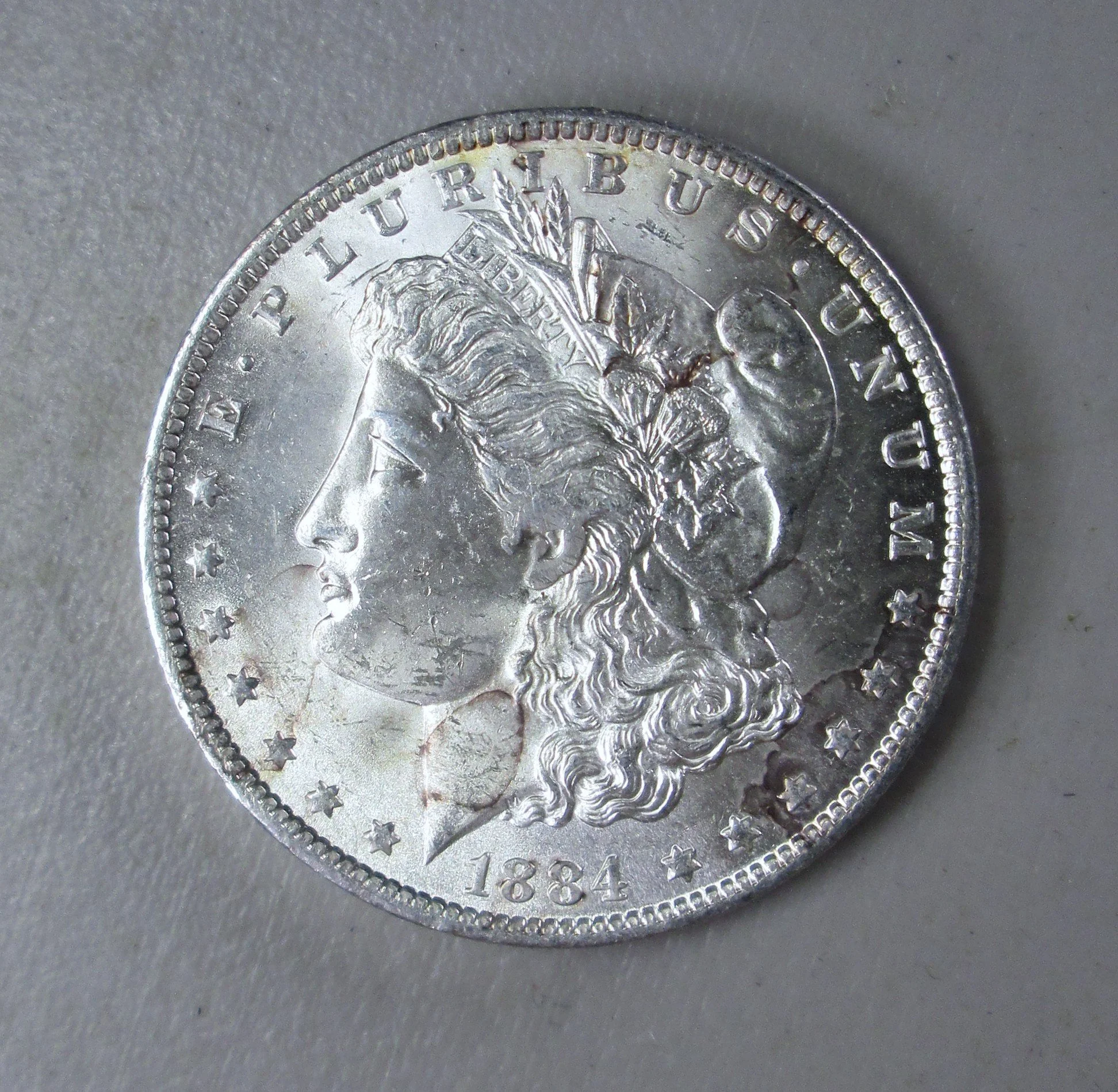 1884 O Morgan Dollar Uncirculated