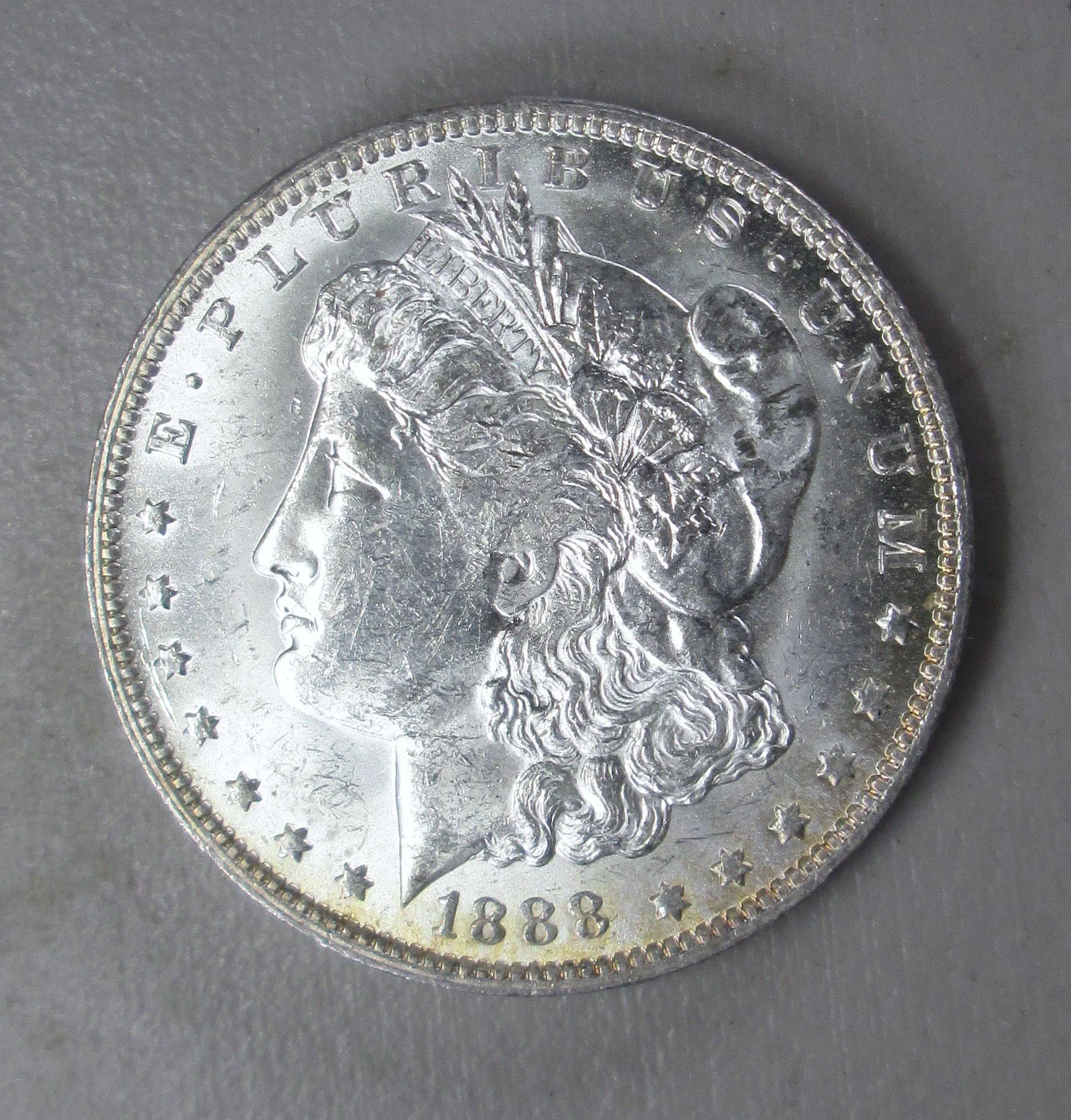 1888 O Morgan Dollar Almost Uncirculated