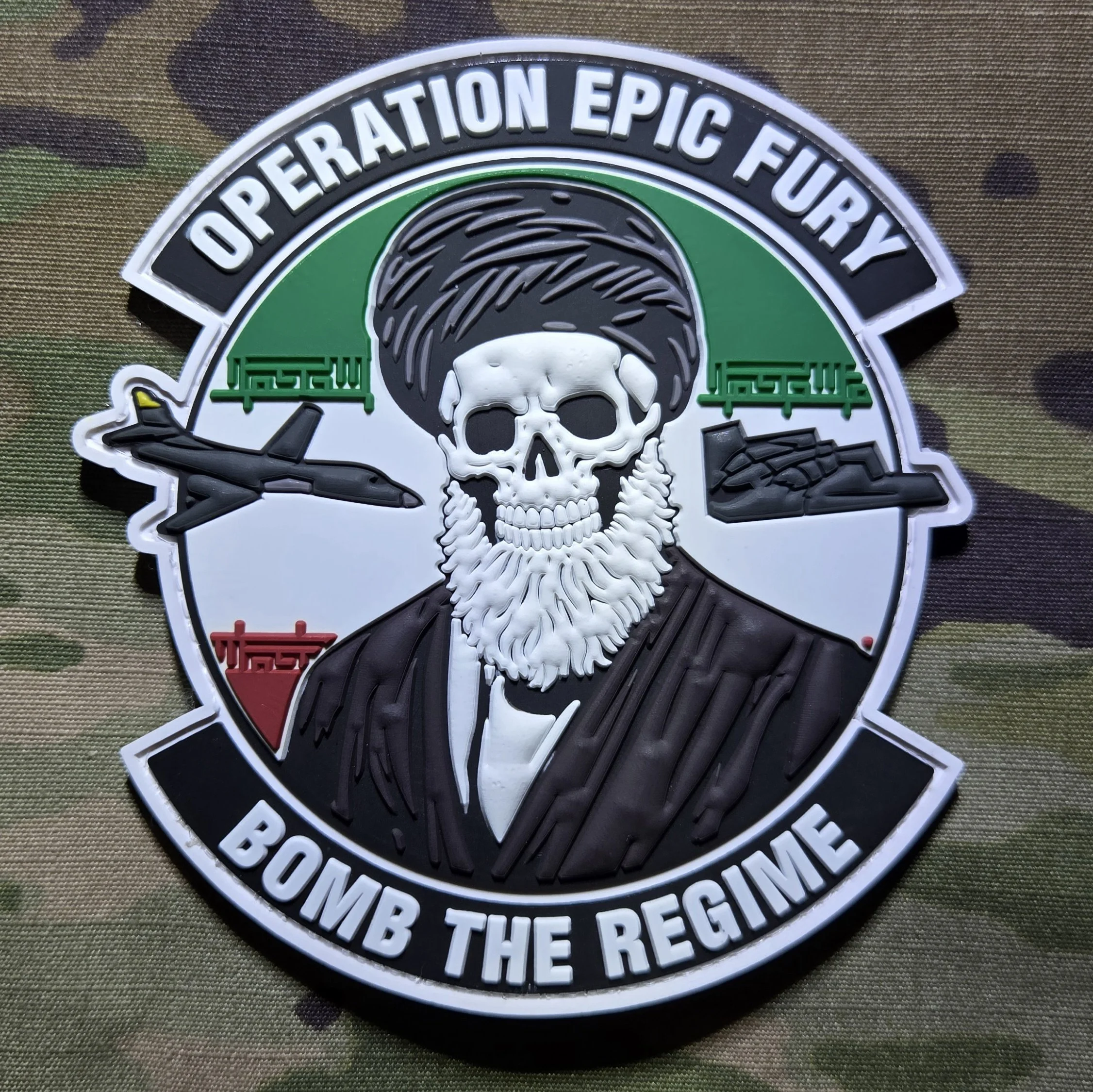 Operation Epic Fury Glow-in-the-Dark Patch