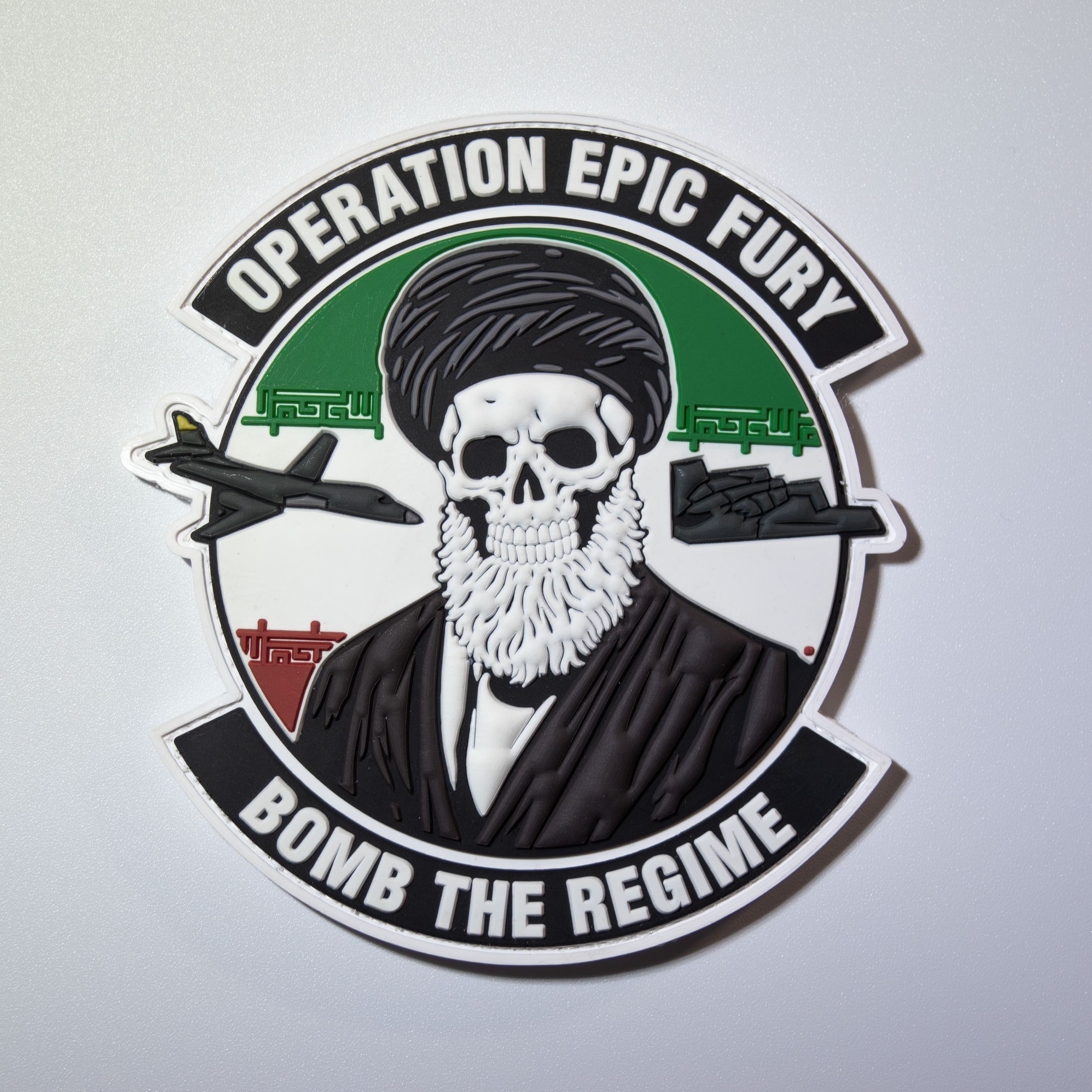 Operation Epic Fury Glow-in-the-Dark Patch