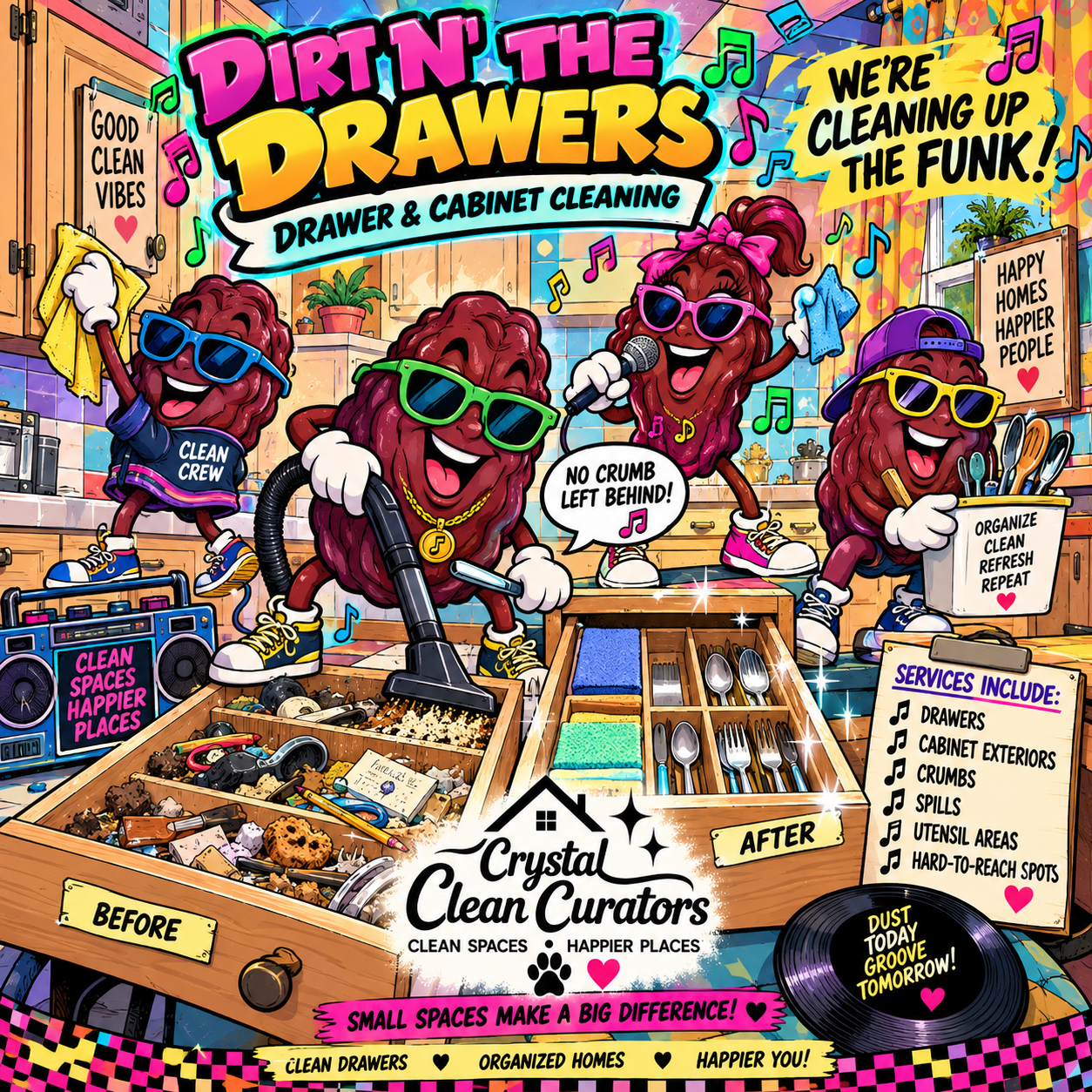 🗄️ Dirt-N-the-Drawers