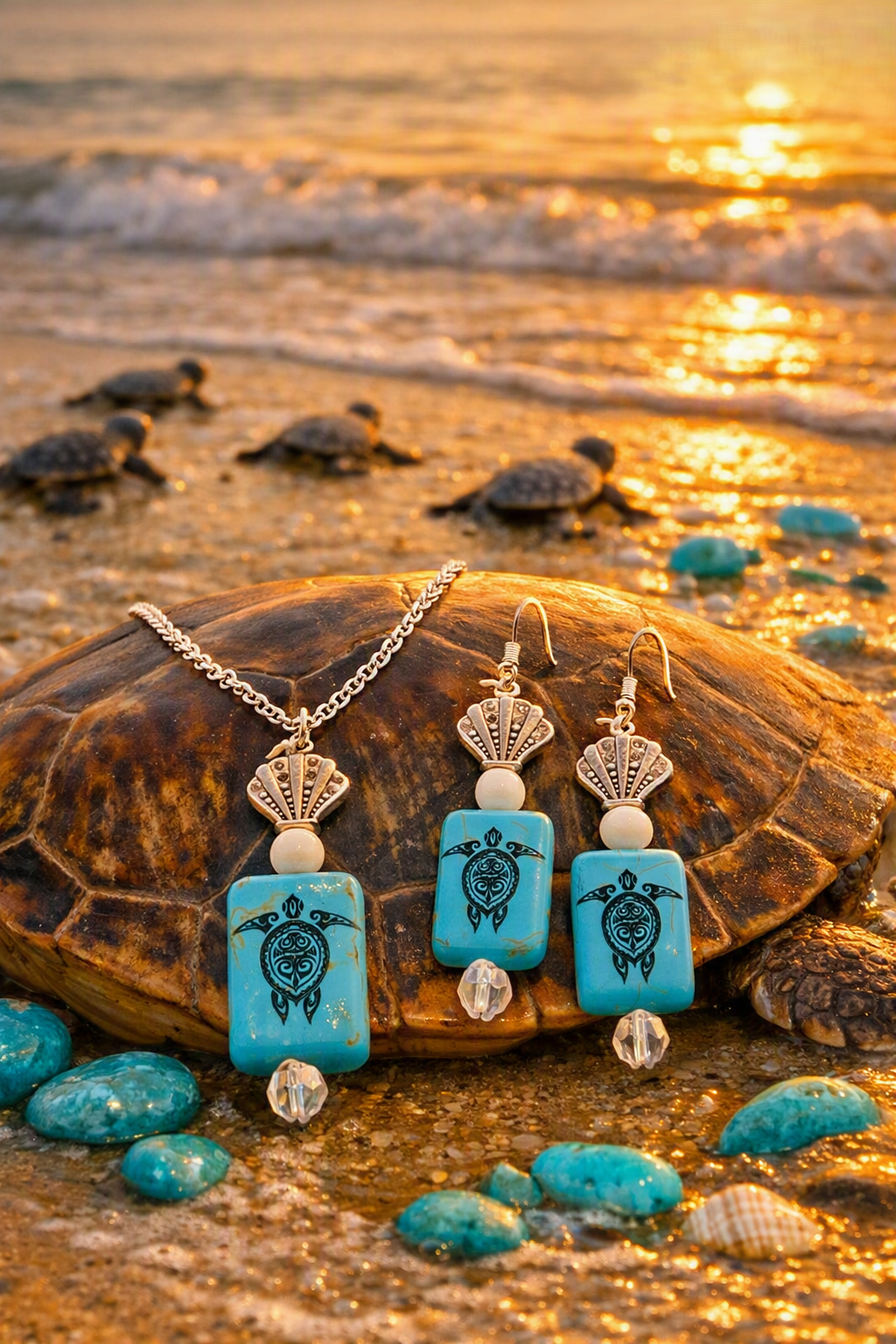 Turtle Tide - 2 Piece Set