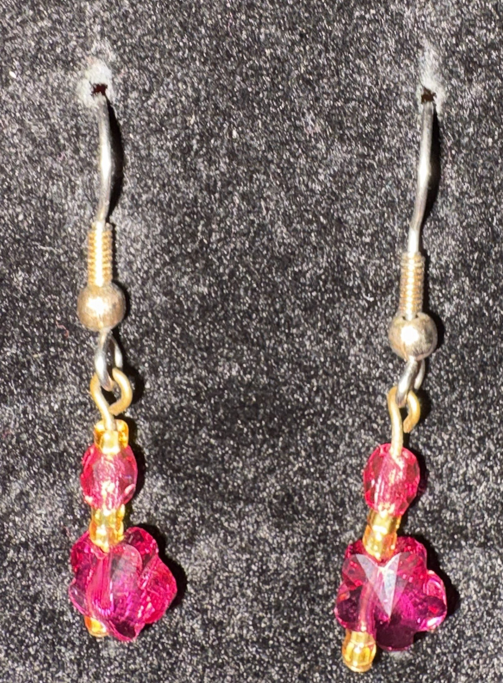 Plum Med Earring