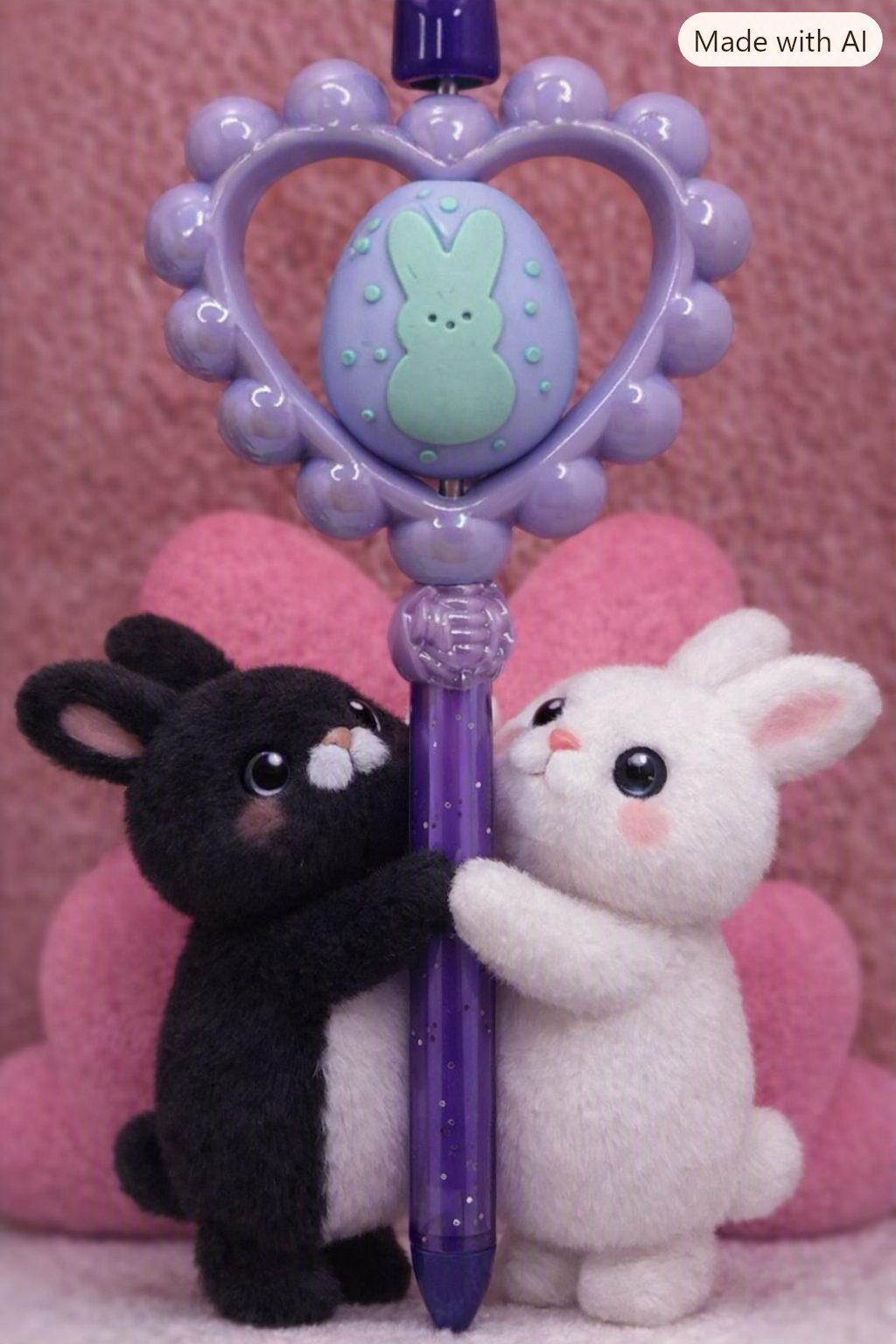 Purple Bunny Bloom Pencil