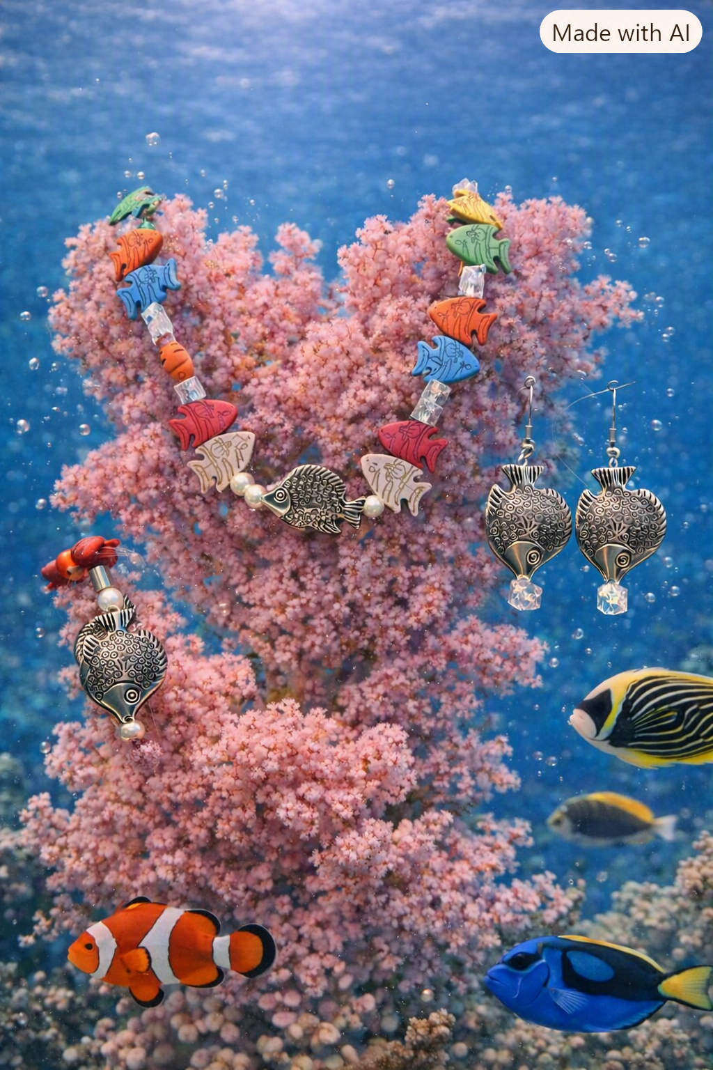Colorful Fish - 3 Piece Set
