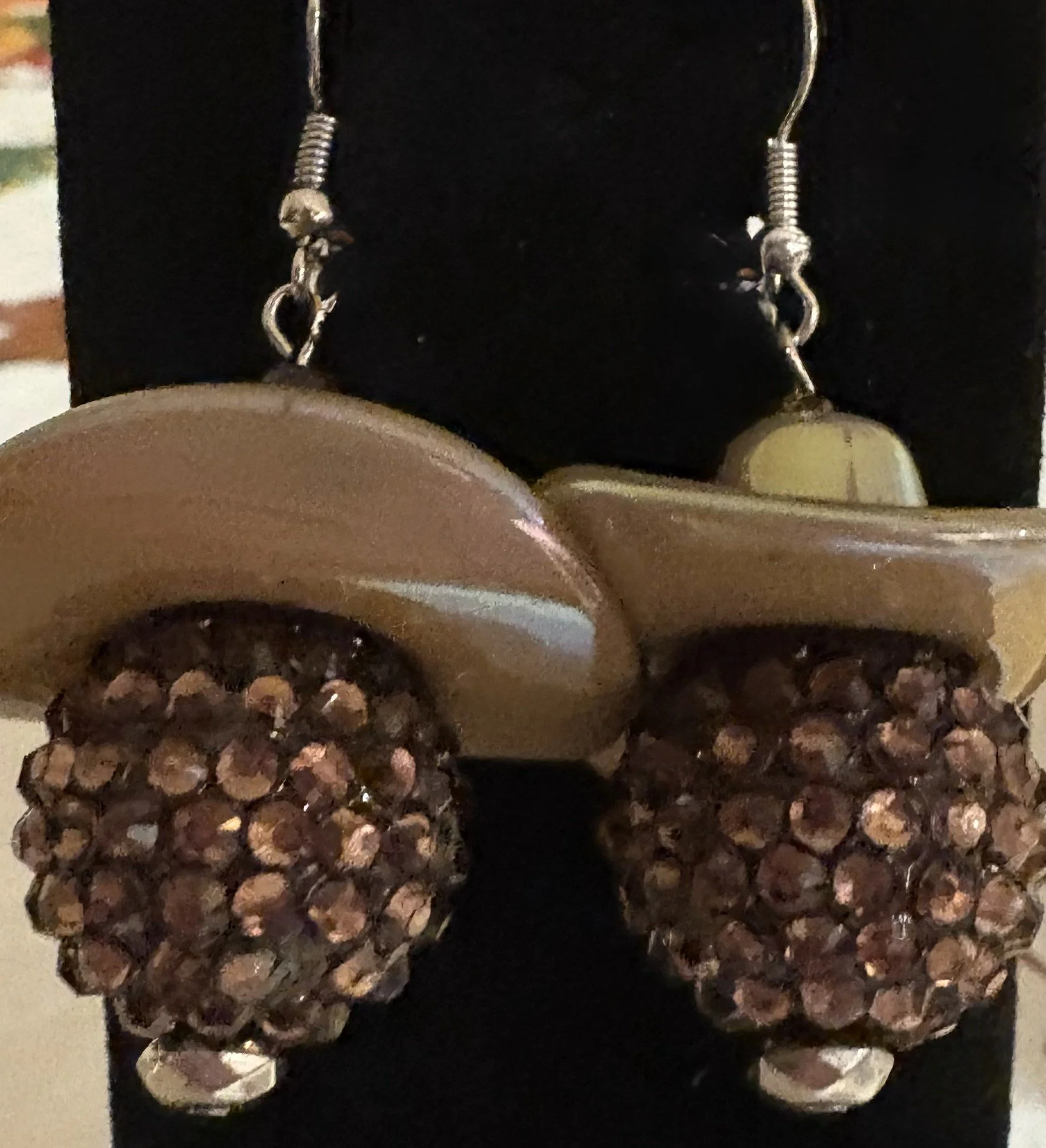 Cowgirl disco Ball Earring