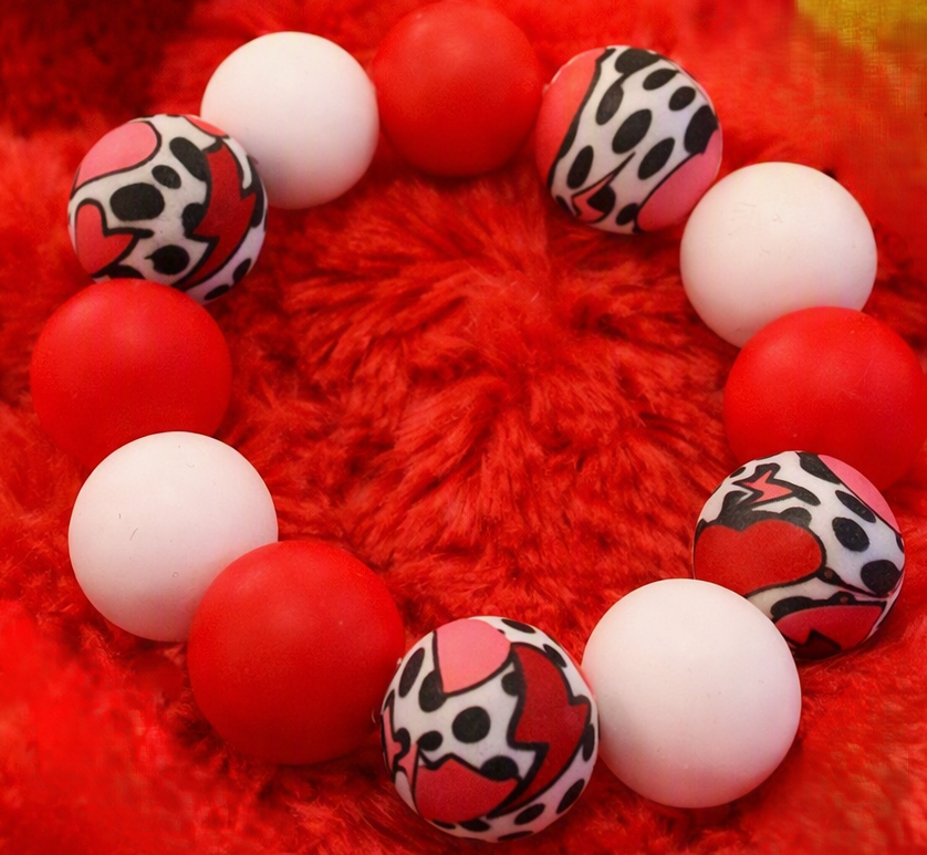 Crimson Safari Bracelet