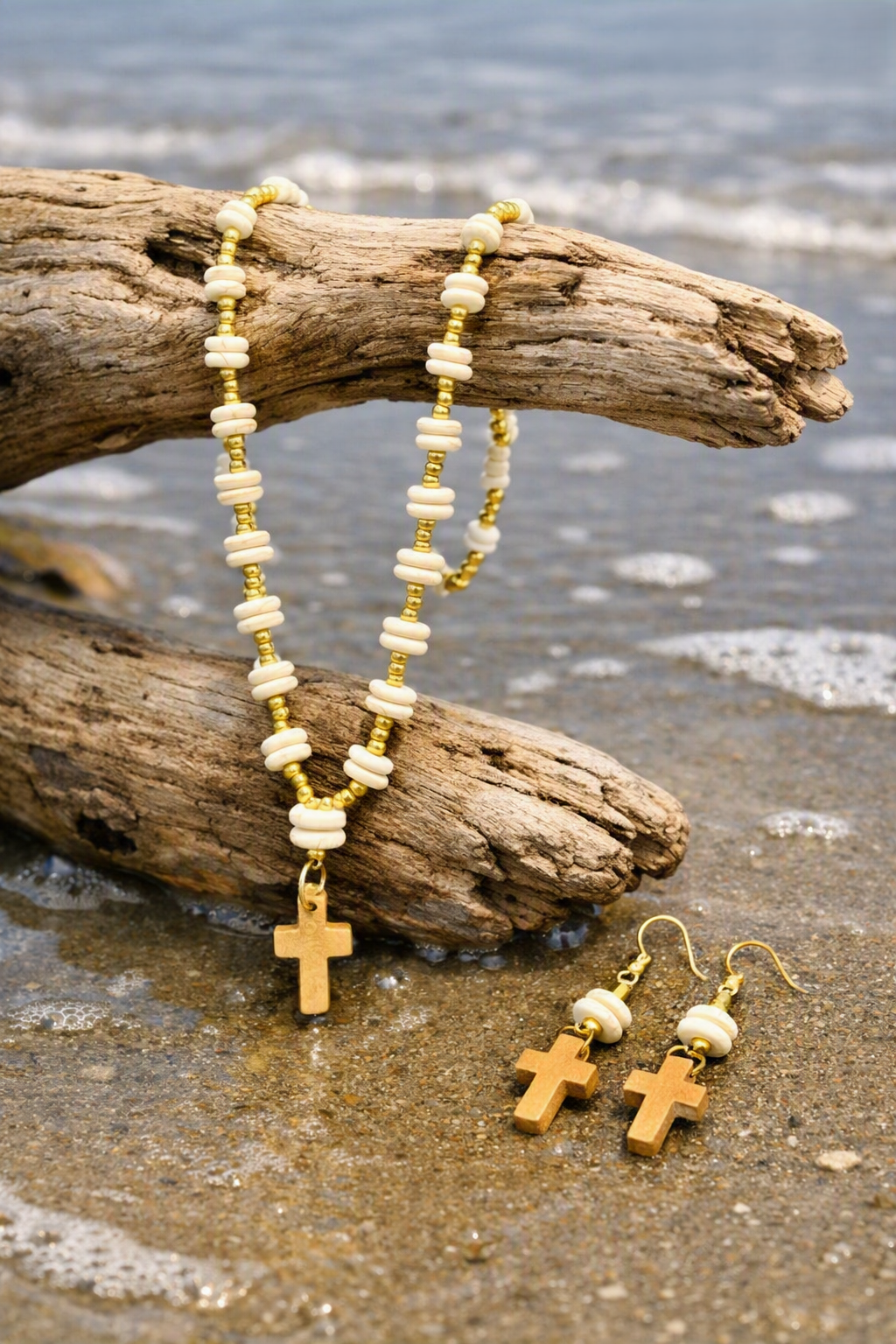 Driftwood Cross-2 Piece Set