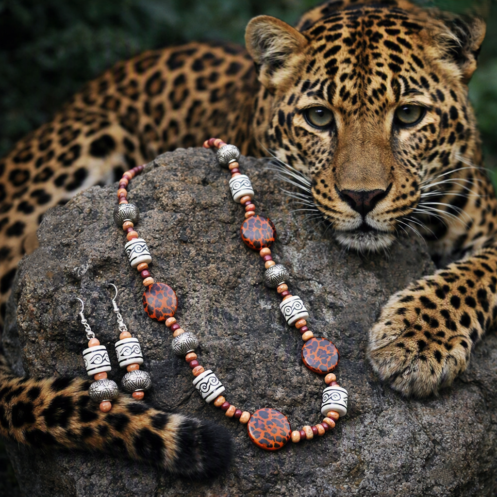 Leopard Ember - 2 Piece Set