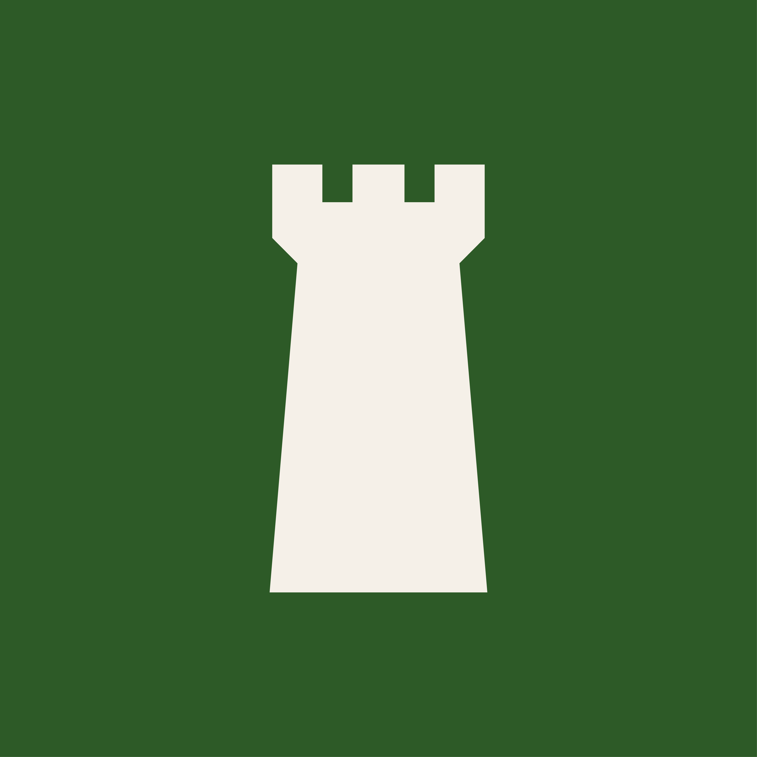 A digital illustration of a raised white fist on a green background.