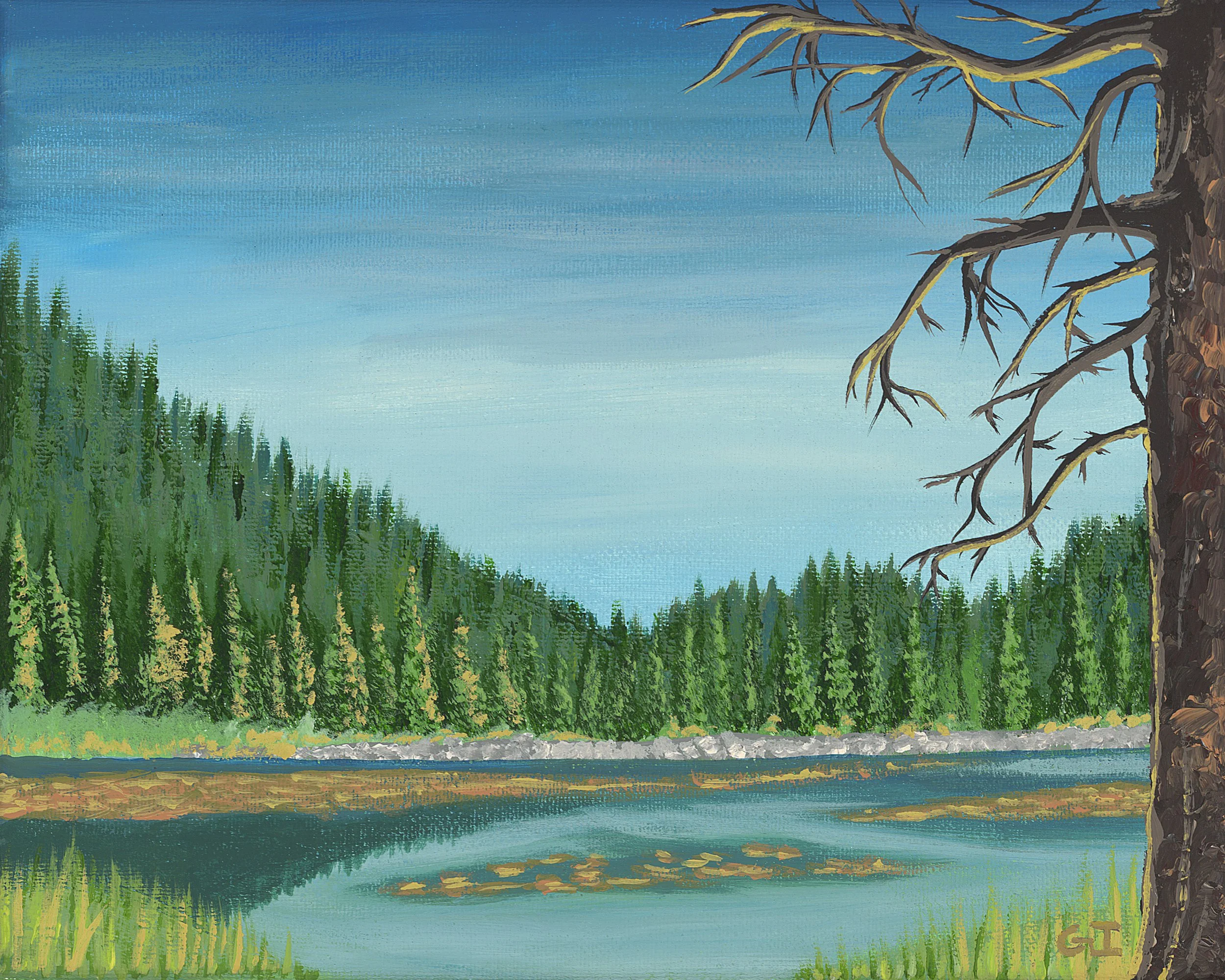 Sunny Skies and Horseflies Juanita Lake.jpg