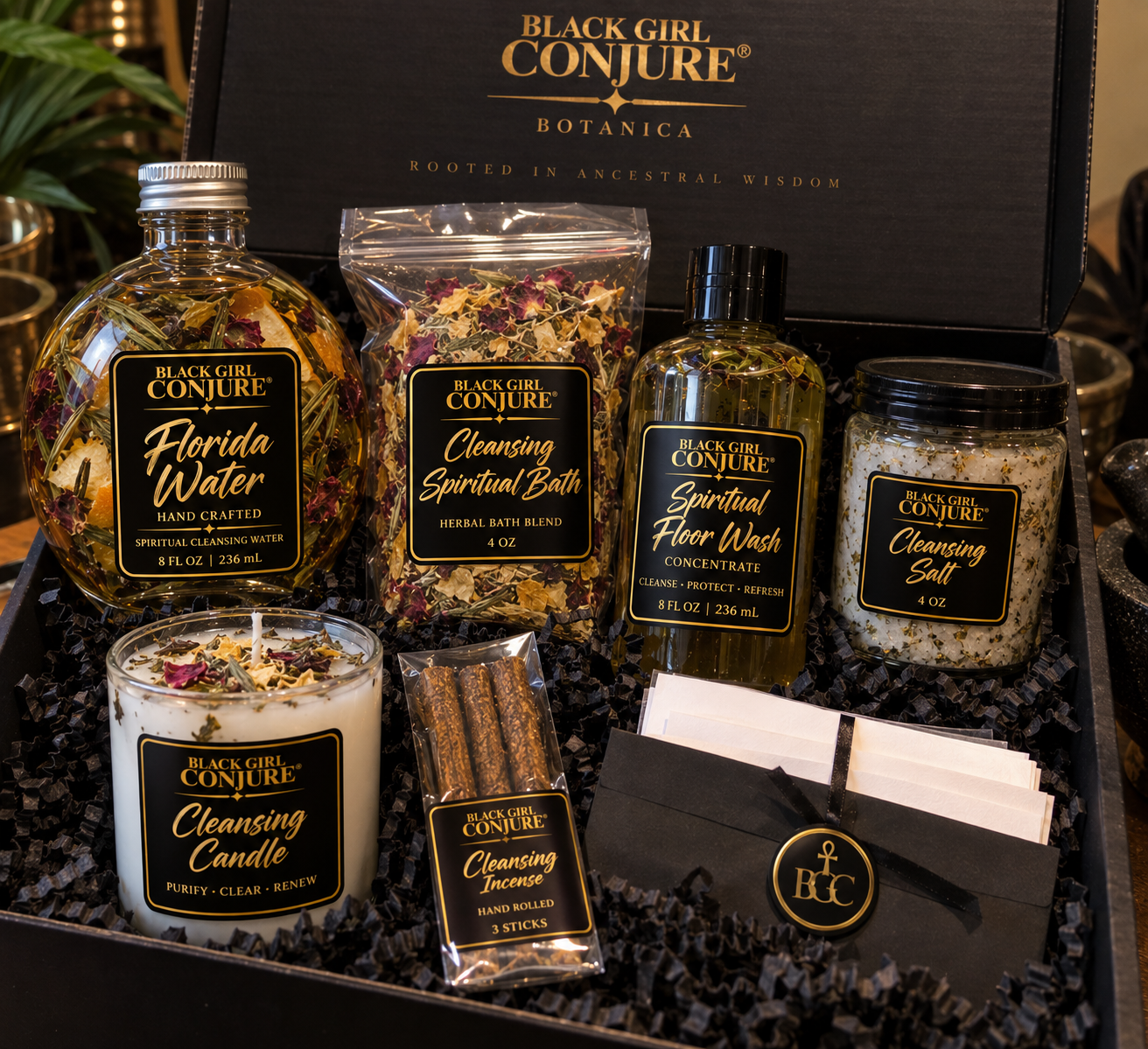 BLACK GIRL CONJURE® COMPLETE SPIRITUAL CLEANSING KIT