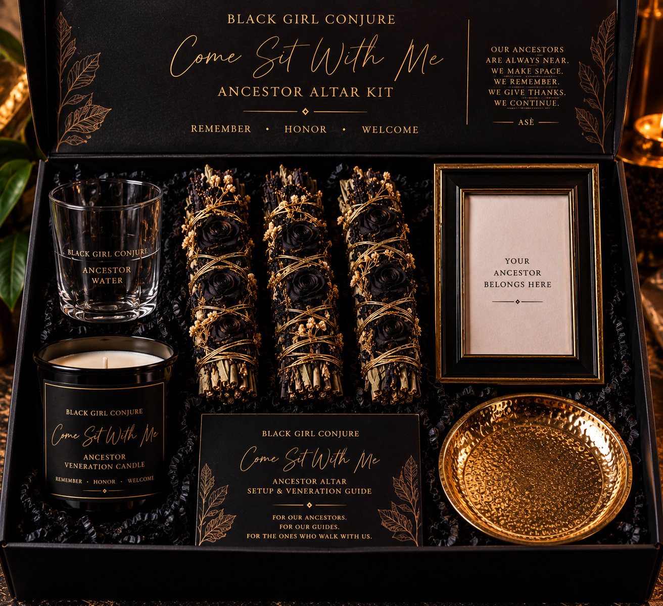 COME SIT WITH ME - ANCESTOR VENERATION KIT