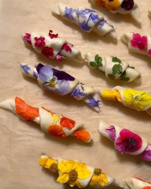Blooming French Croissant