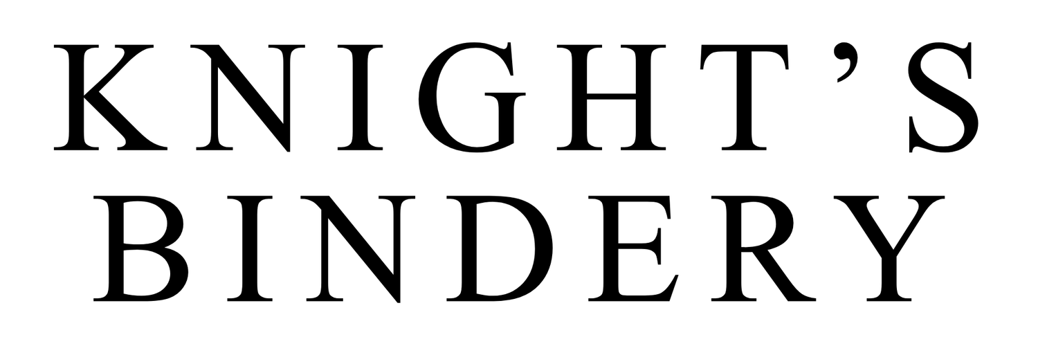 KNIGHT'S BINDERY