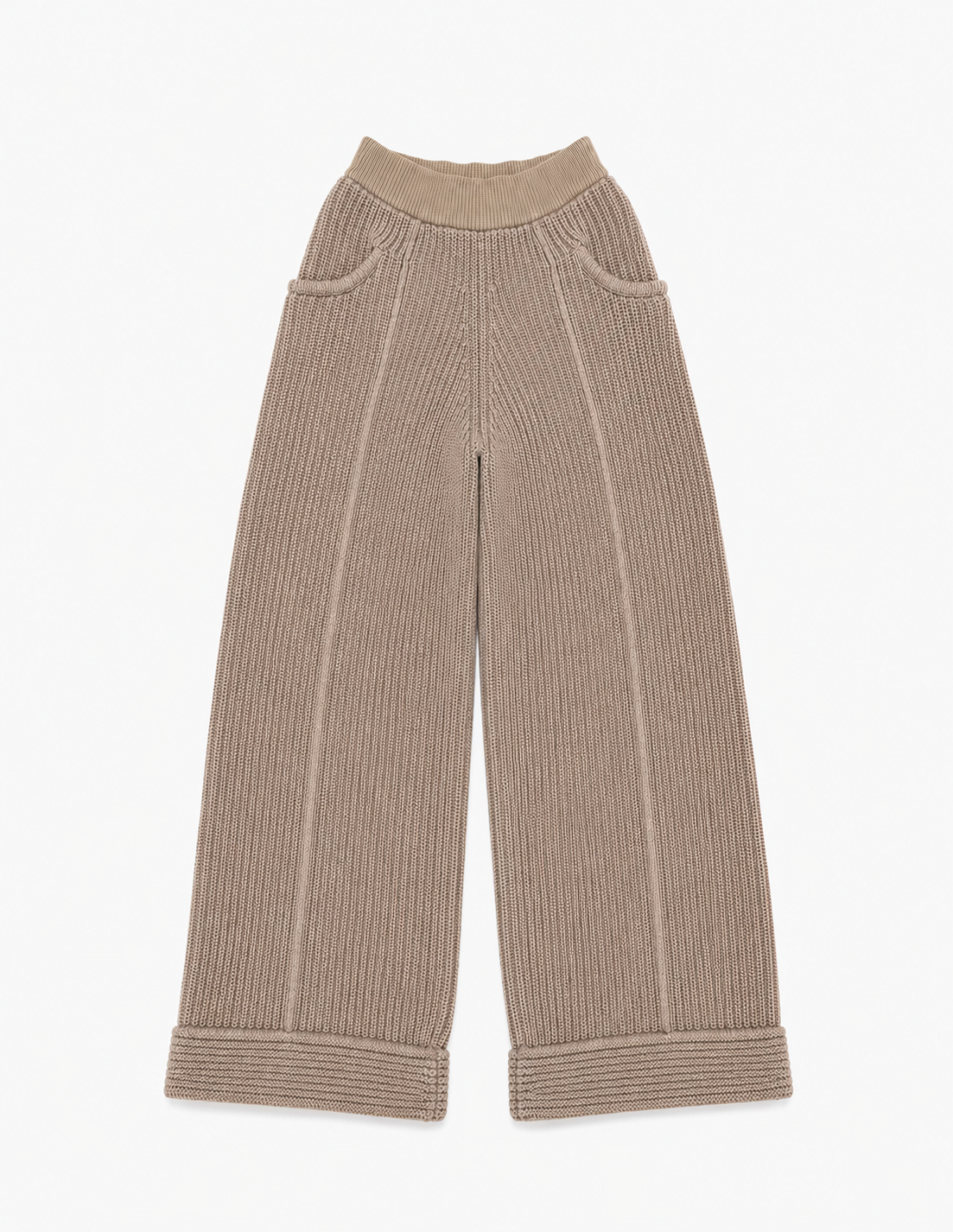 AMELIE WIDE LEG PANTS | OATMEAL