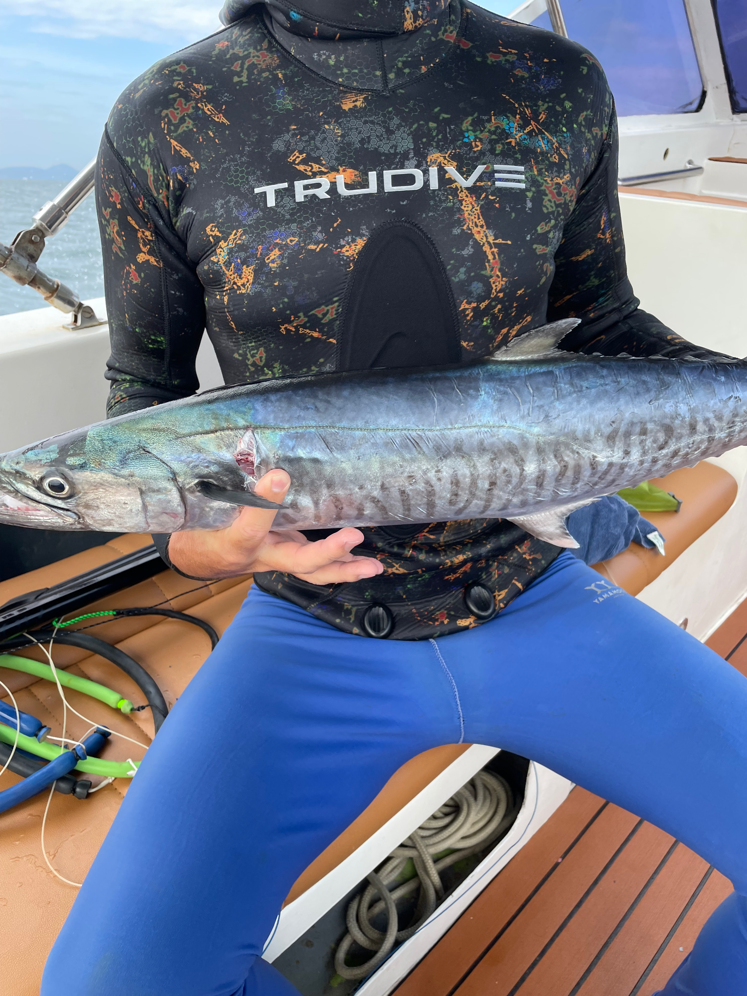 Spanish Mackerel caught during a Phuket fishing trip