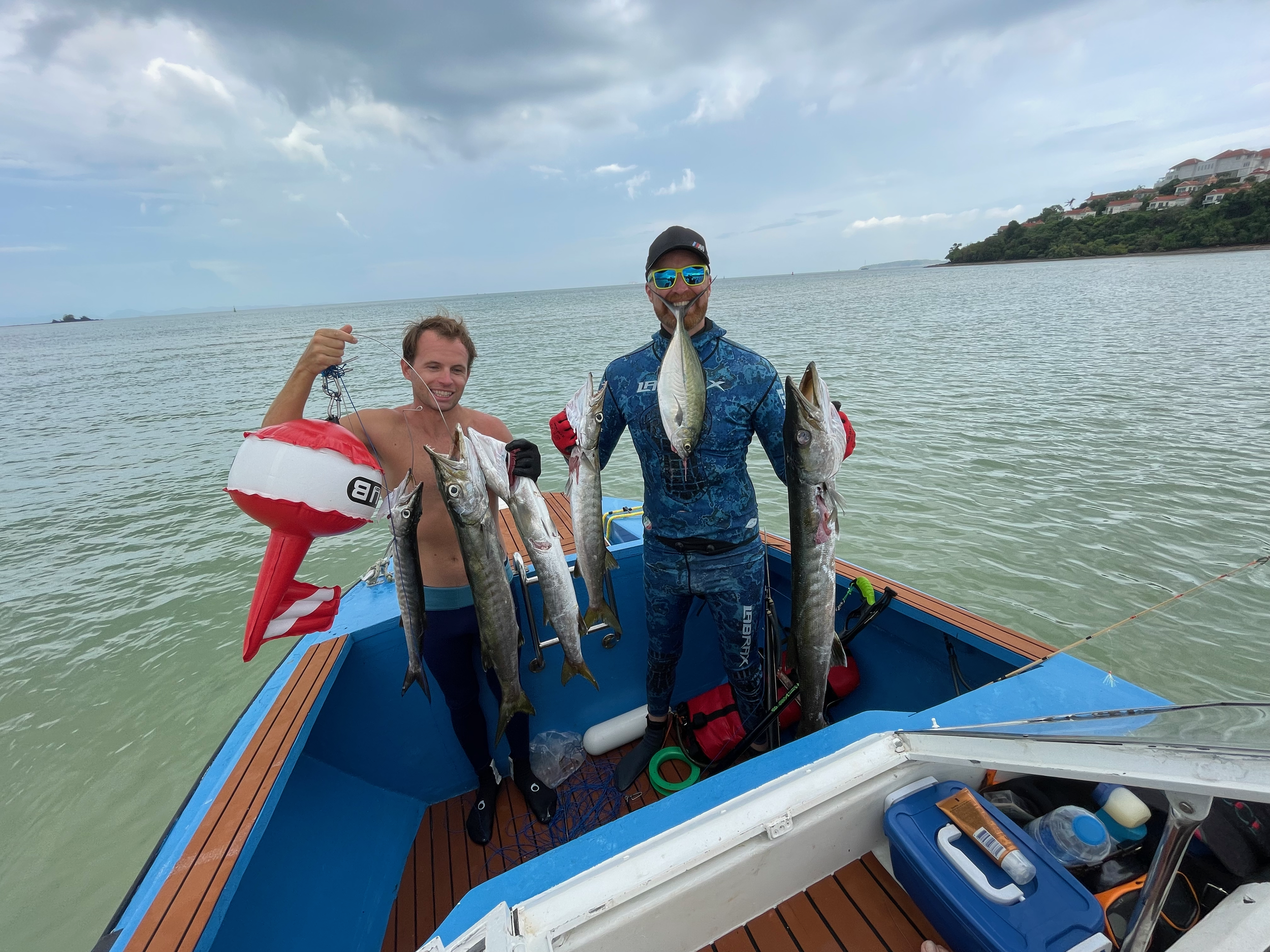 Fishing expedition near Koh Racha Yai in calm conditions