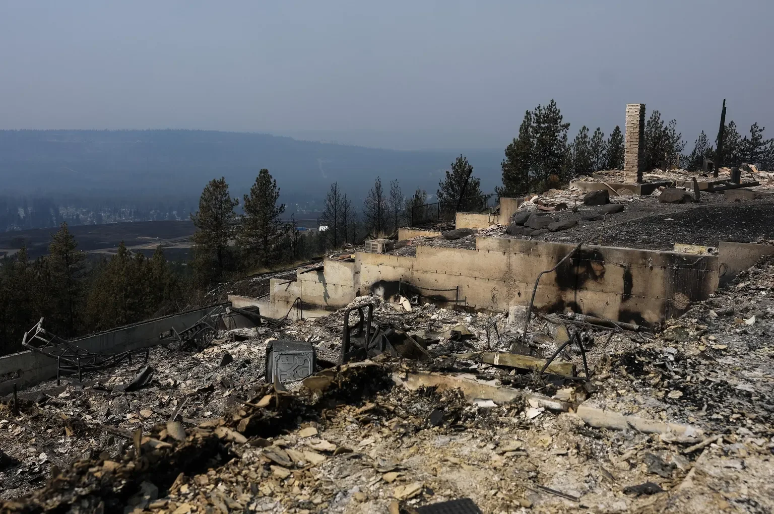 Arson suspect arrested in catastrophic Spokane wildfire