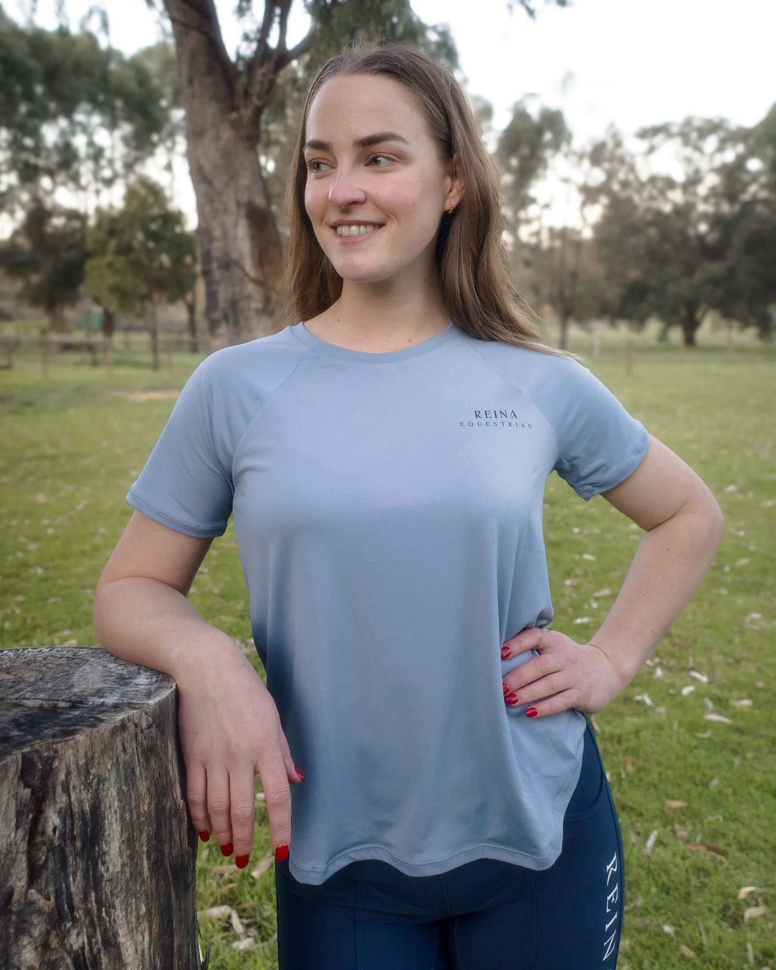Active Tee - Periwinkle