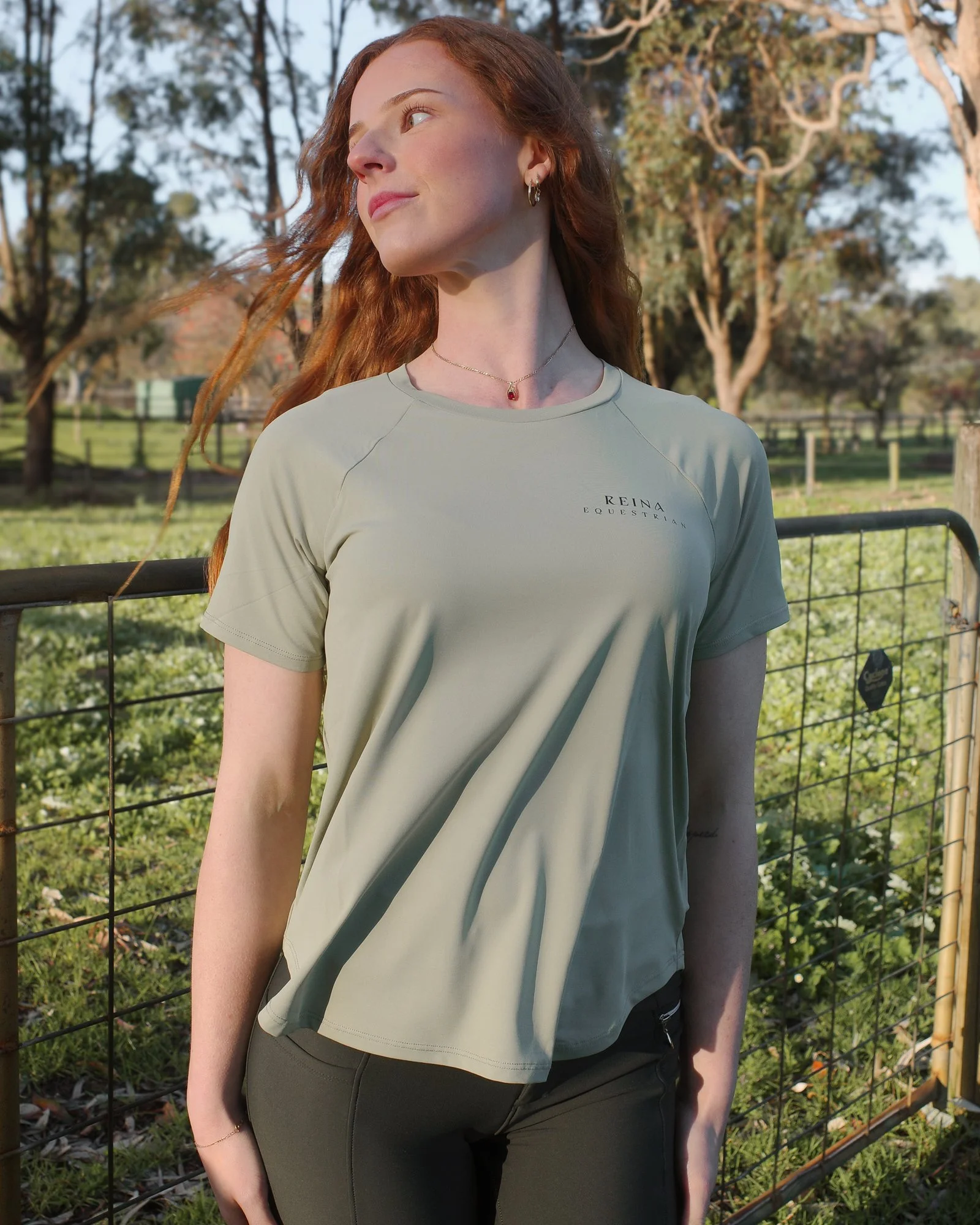 Active Tee - Sage