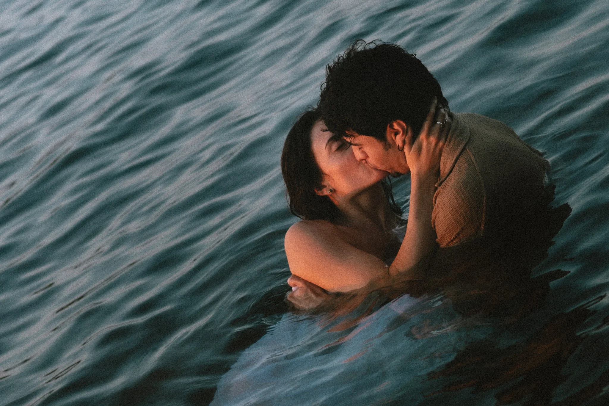 Séance photo couple à la plage