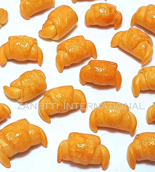 Dollhouse Miniature Croissants * Doll Mini Tiny Bakery Breakfast Bread Food * Wholesale Lot