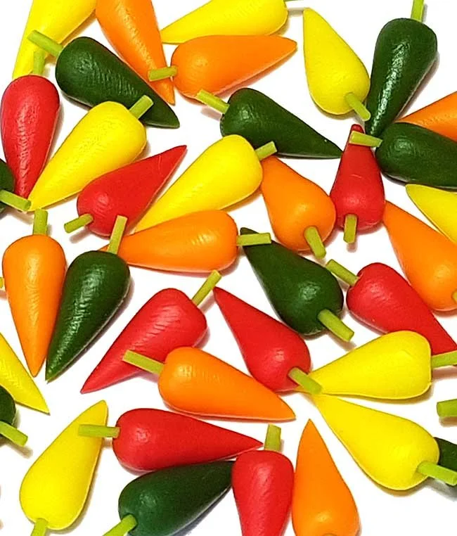Dollhouse Miniature Chilli Peppers Doll Mini Food Pepper Vegetable * Wholesale Lot